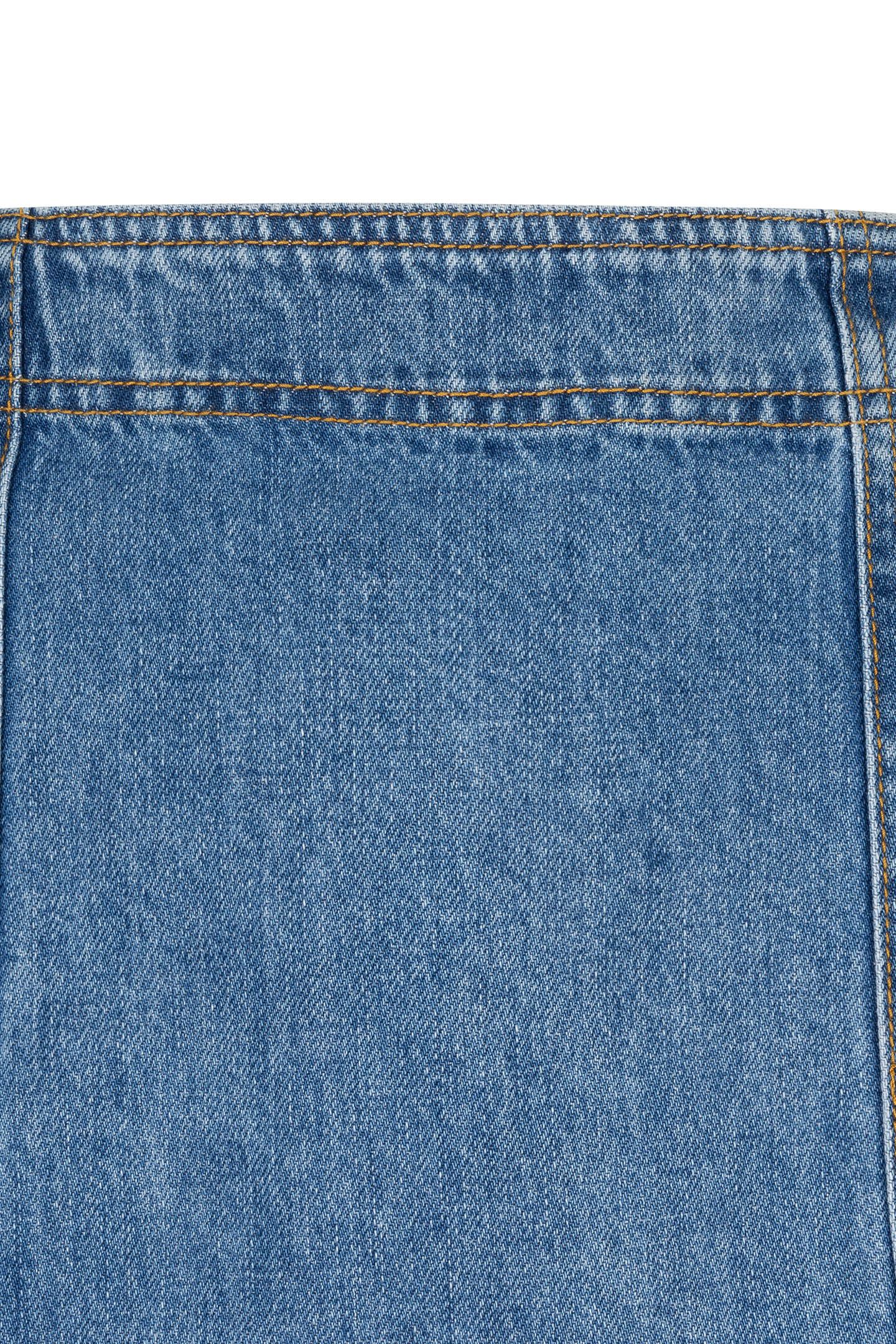SKIRT DENIM BUTTONS JEANS BLUE 10