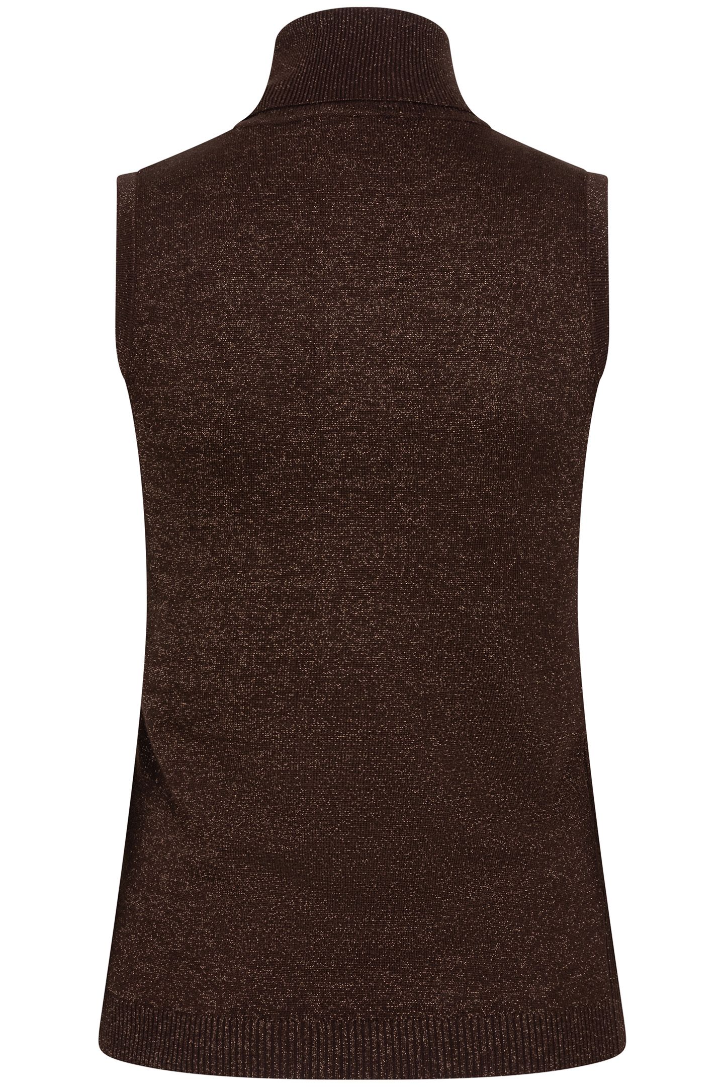 TOP SLV/LSS COL LUREX CHOCOLATE 6