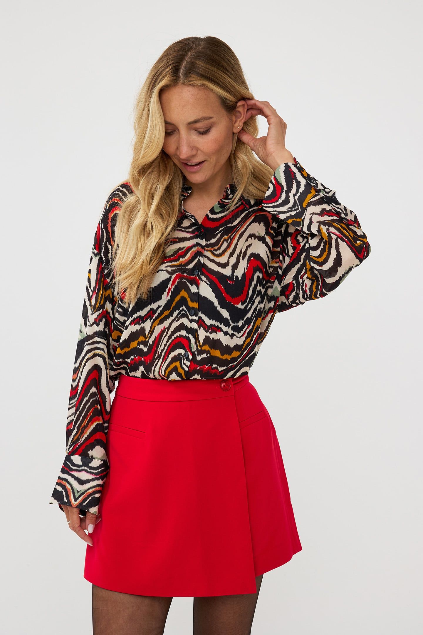 SKORT CITY RED 3