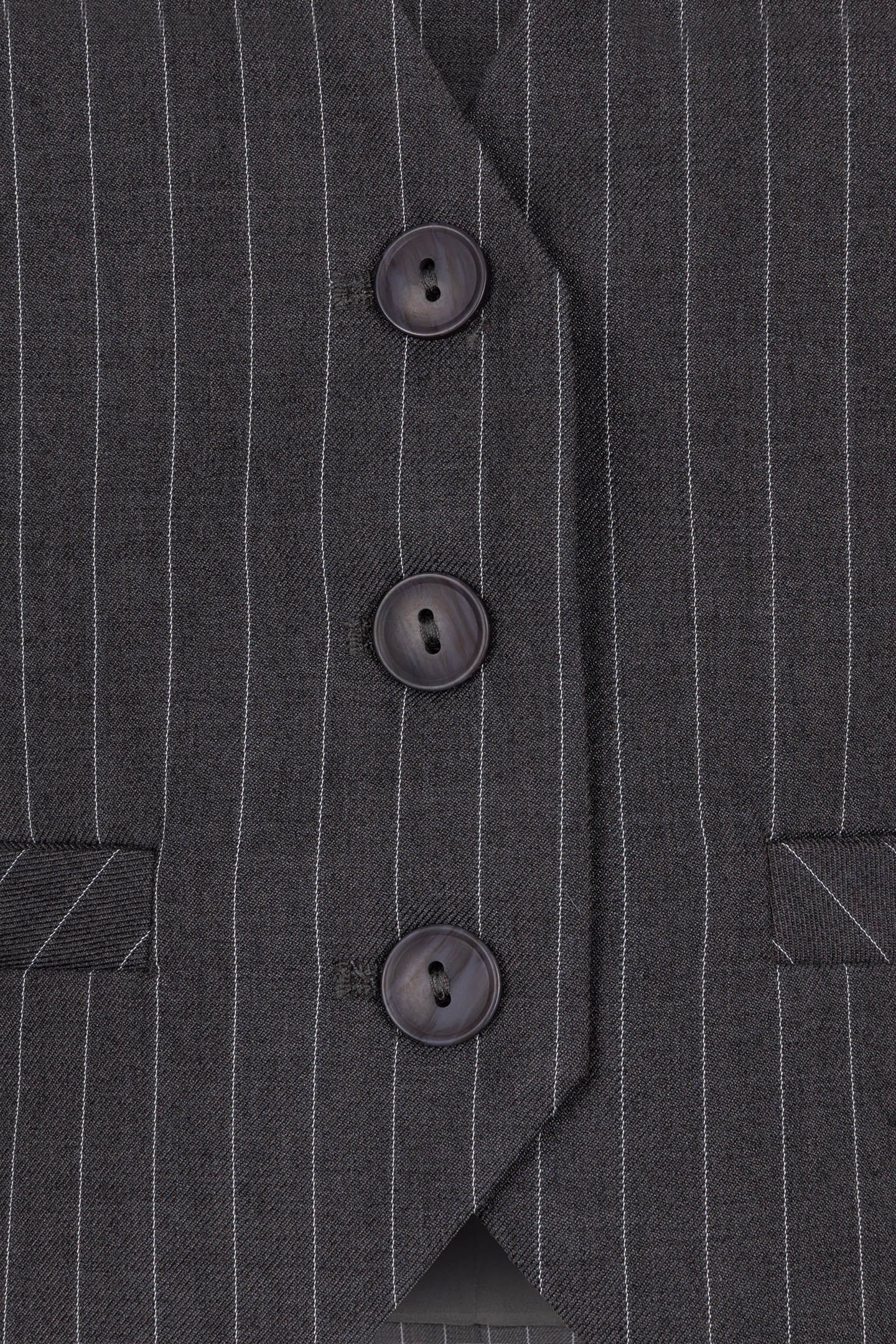 GILET PINSTRIPE DARK GREY 7