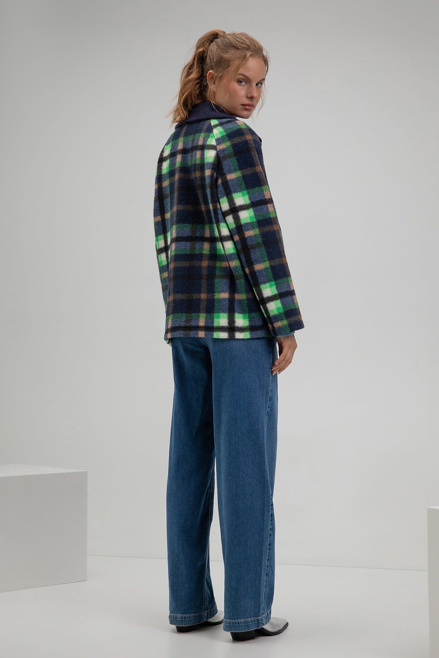 SEAN JACKET NAVY CHECK 3