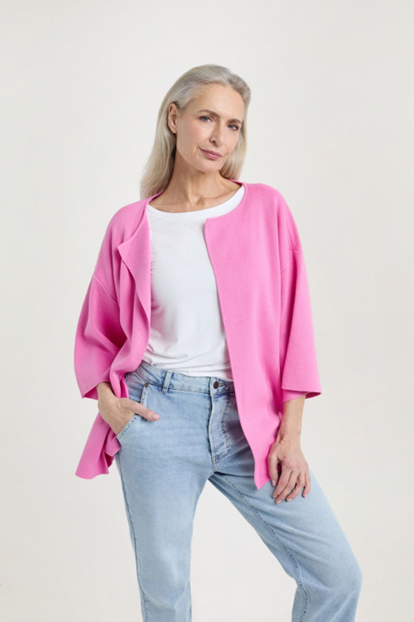 JASMIJN CARDIGAN FUCHSIA 1