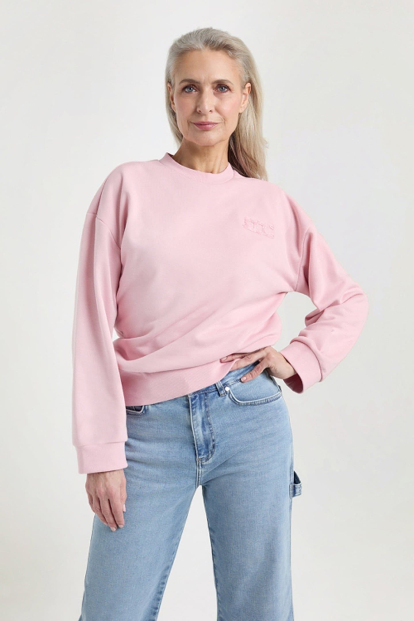 JANNES SWEATSHIRT MAUVE 1