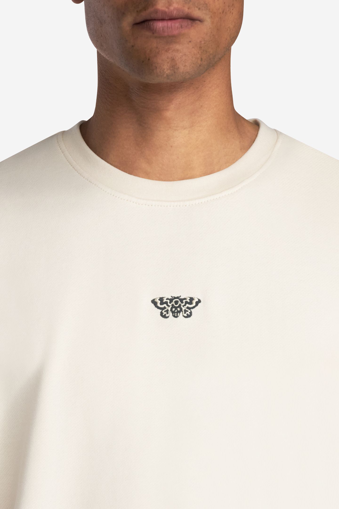SWEATSHIRT DEADLY DARREL BEIGE 4
