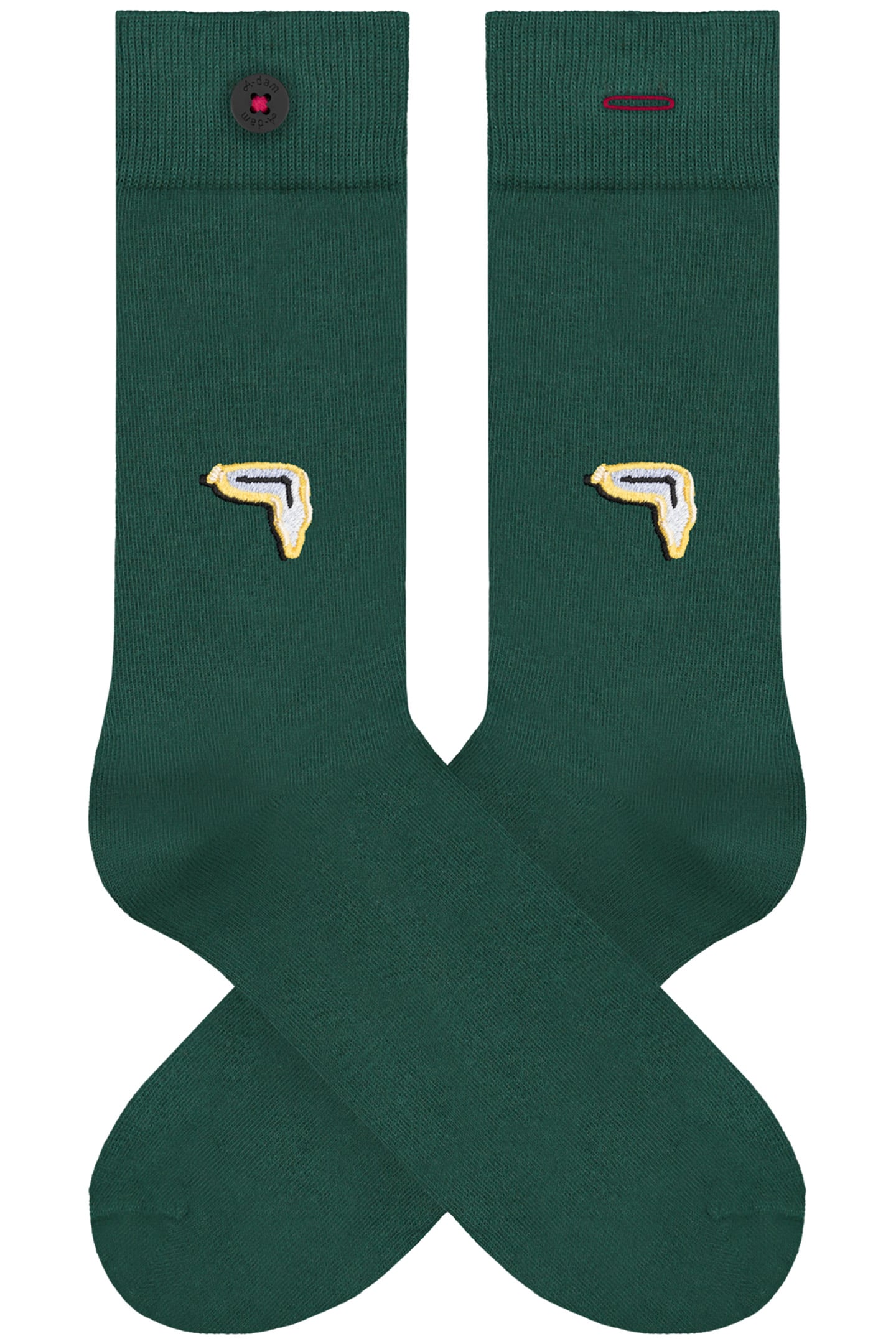 UNISEX A-DAM 4-PACK CASUAL SOCKS MULTICOLOR 2