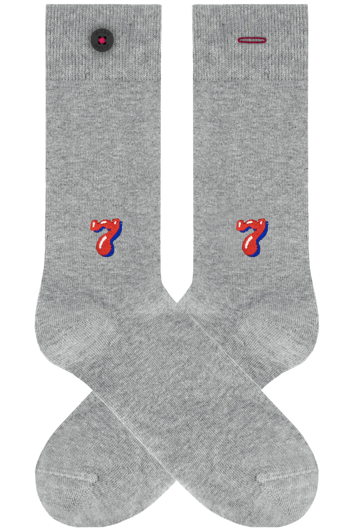 UNISEX A-DAM 4-PACK CASUAL SOCKS MULTICOLOR 2