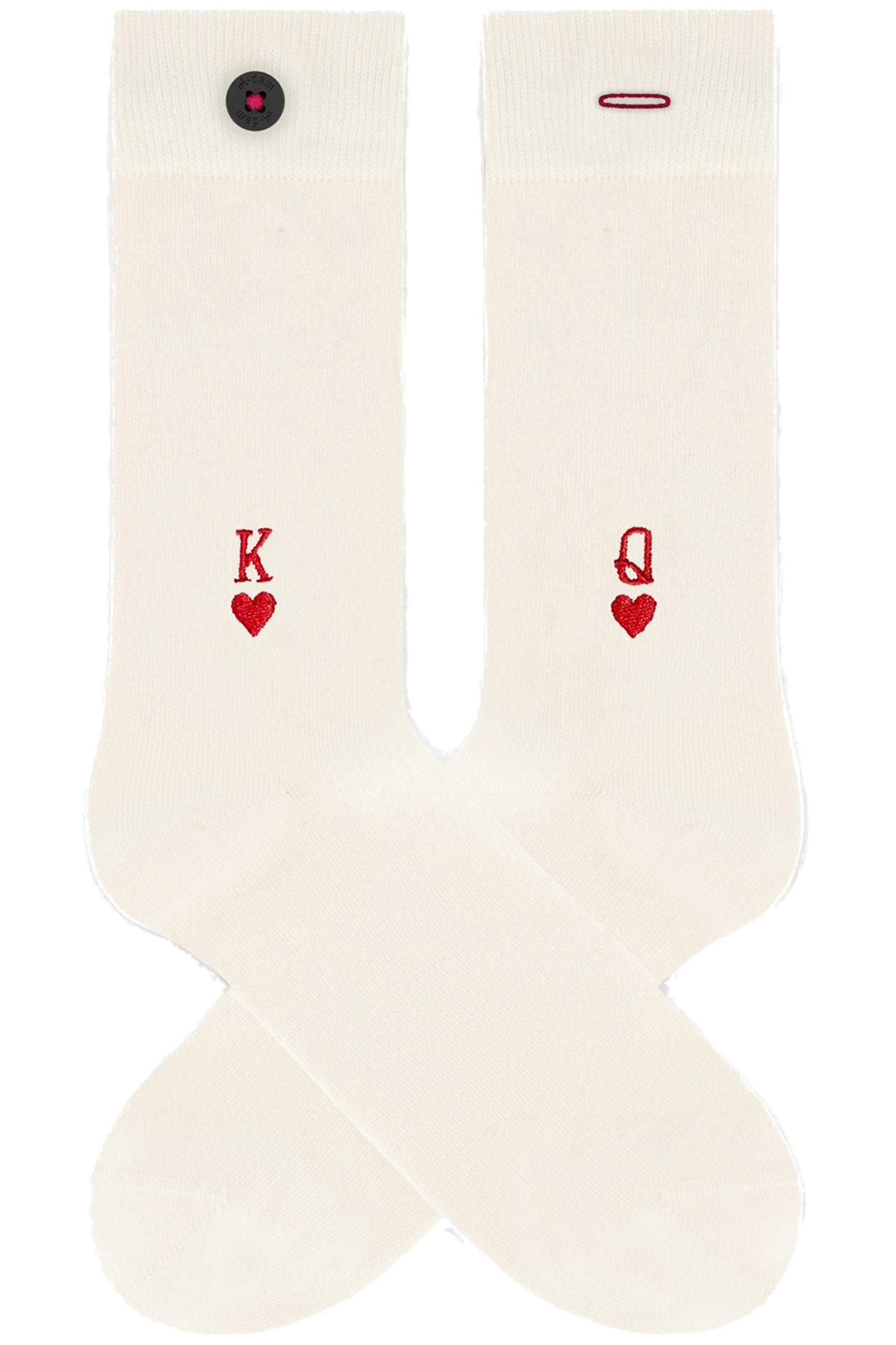 UNISEX A-DAM 4-PACK CASUAL SOCKS MULTICOLOR 4
