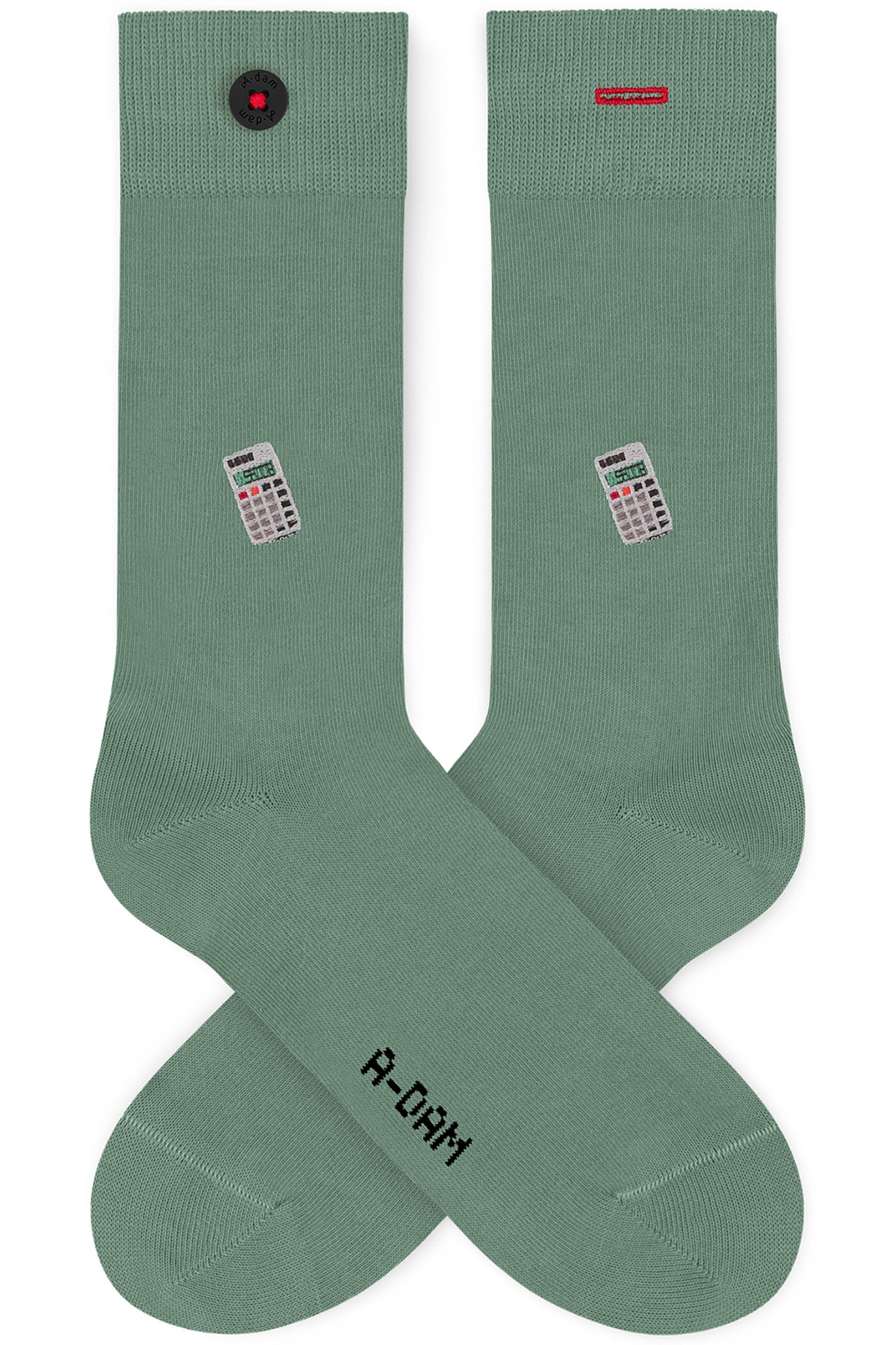 UNISEX A-DAM 3-PACK CASUAL SOCKS MULTICOLOR 3