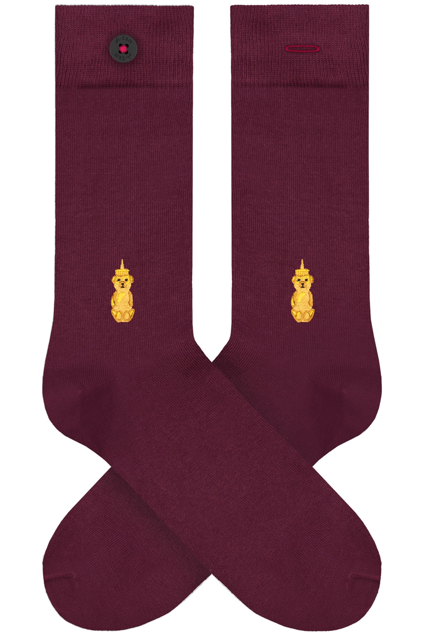 UNISEX A-DAM 4-PACK CASUAL SOCKS MULTICOLOR 4