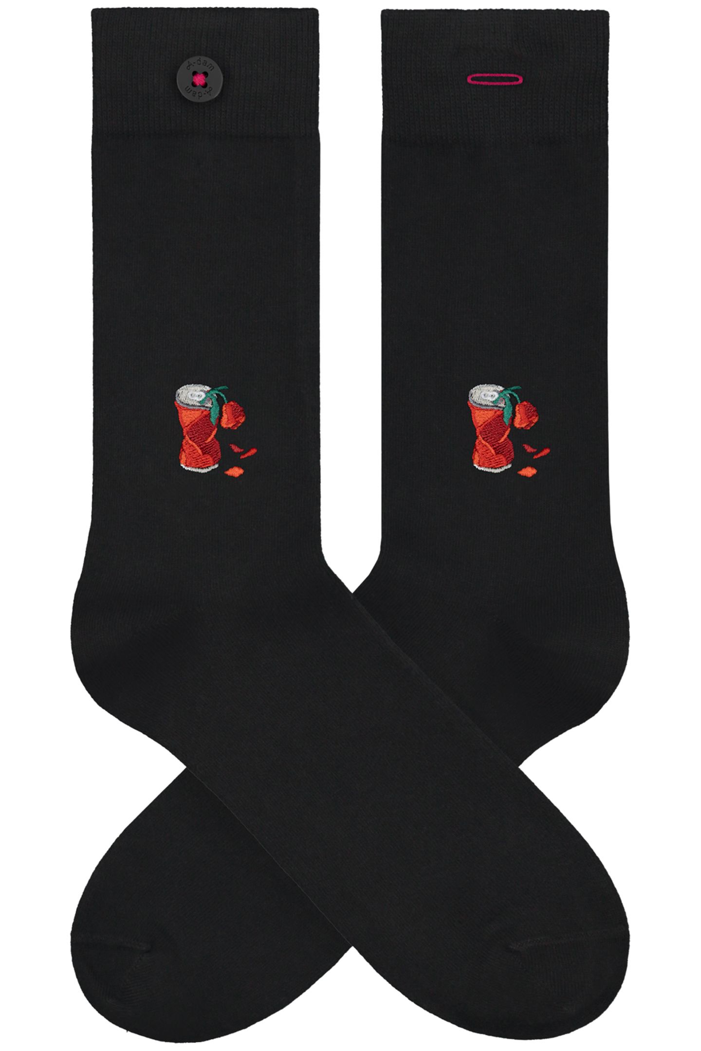 UNISEX A-DAM 4-PACK CASUAL SOCKS MULTICOLOR 3