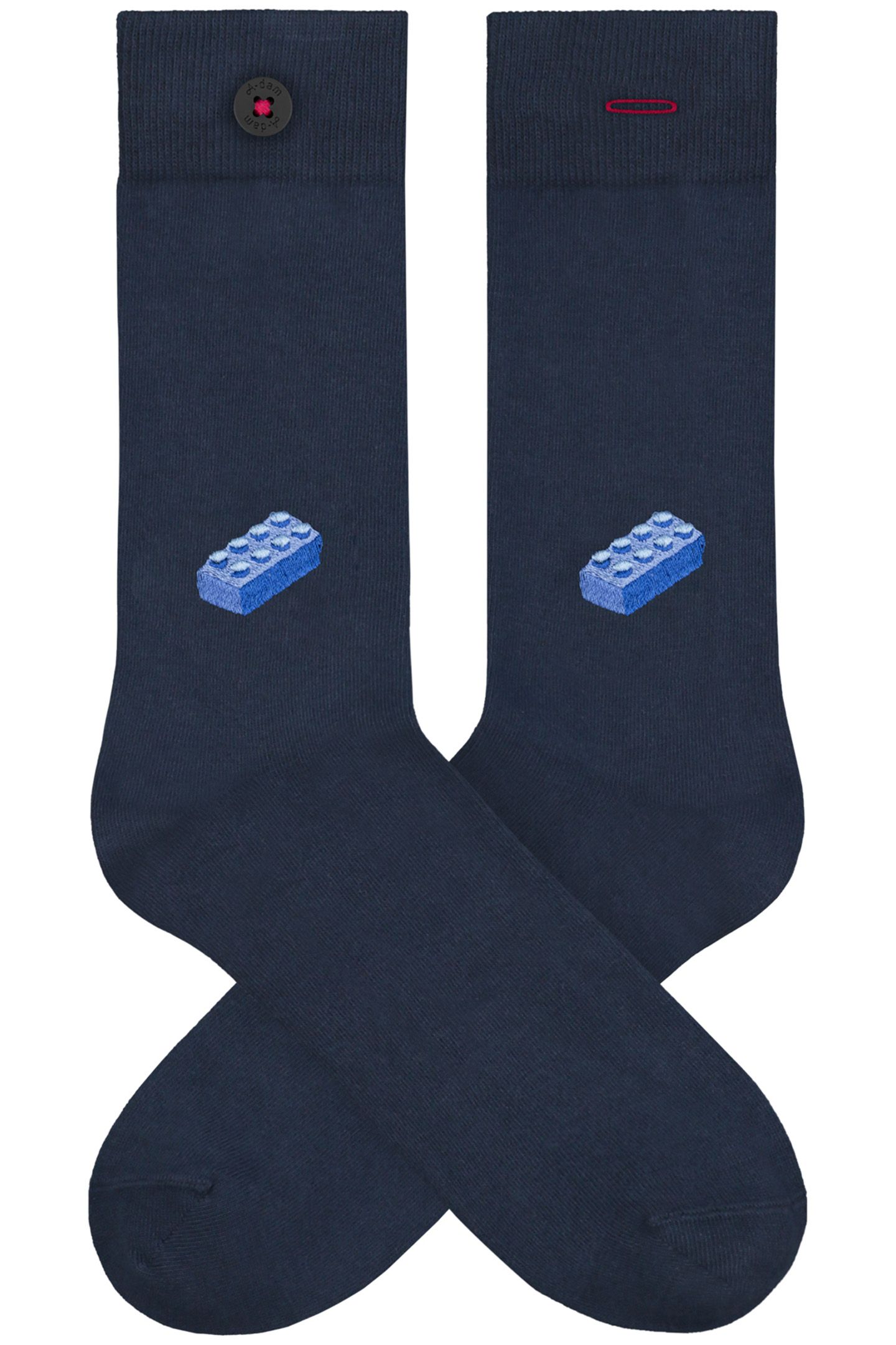 UNISEX A-DAM 4-PACK CASUAL SOCKS MULTICOLOR 4