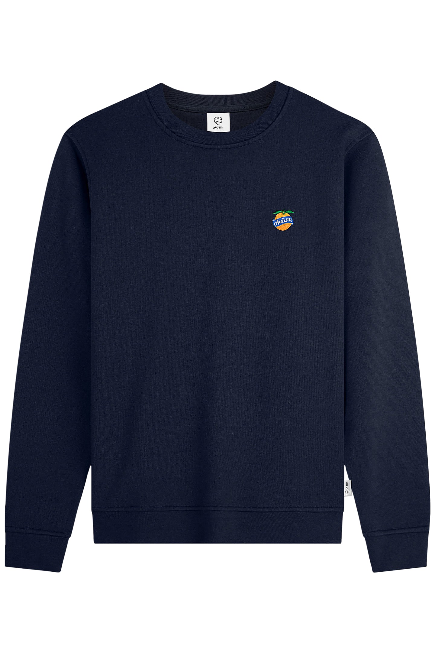 SWEATSHIRT ADAM ORANGE NAVY BLAZER 1