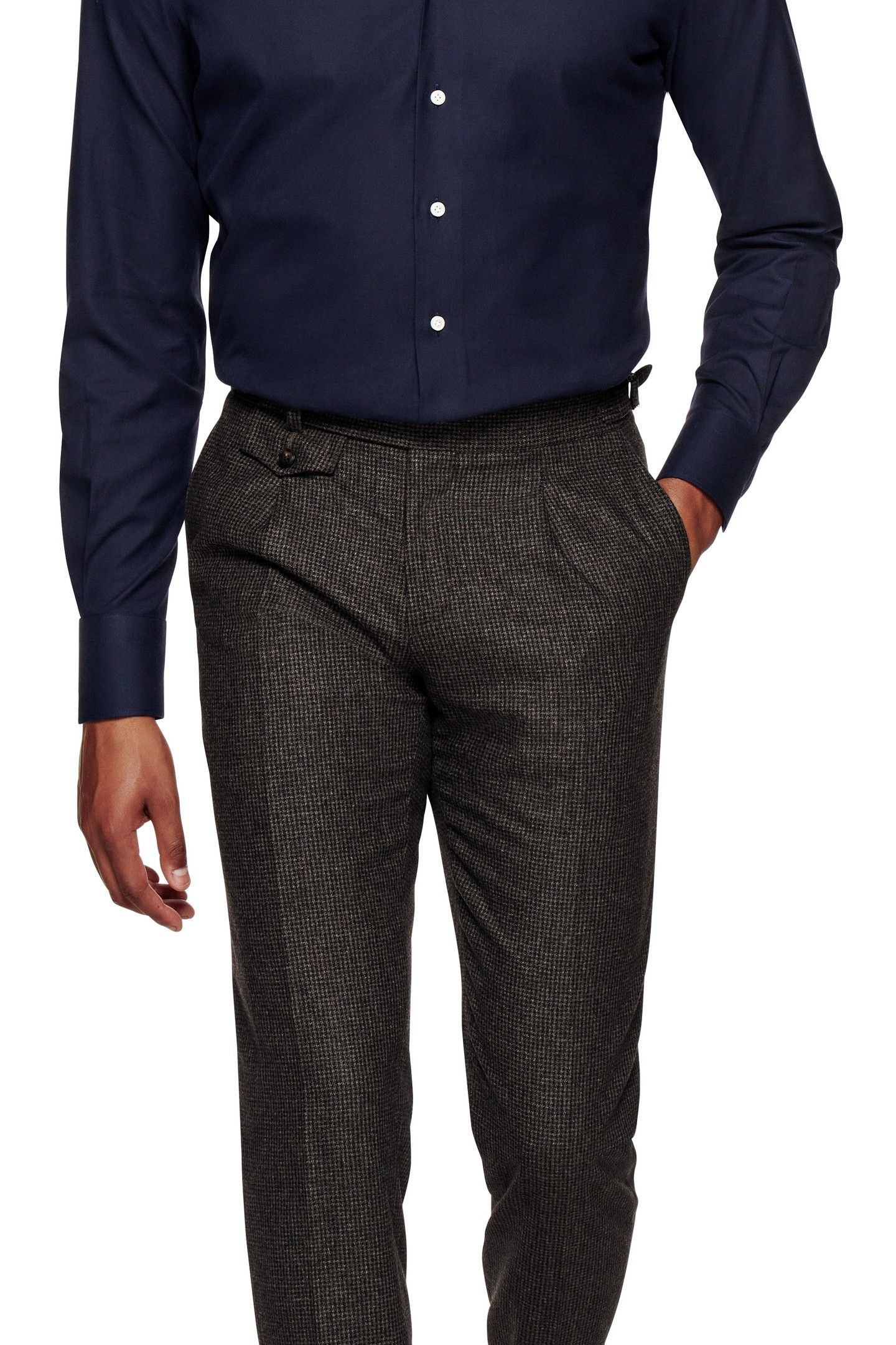 FLANNEL NAVY 3
