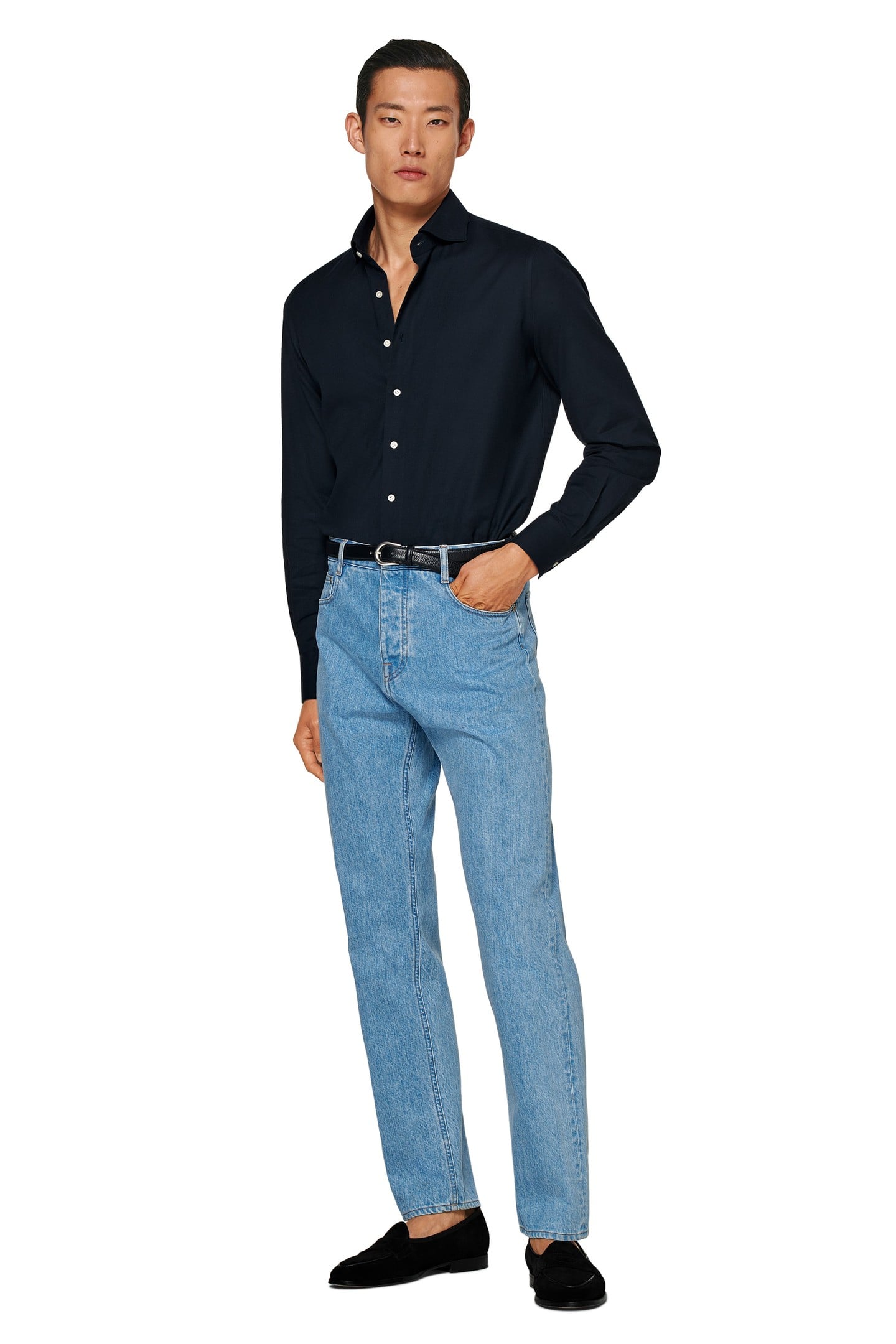 FLANNEL NAVY 2