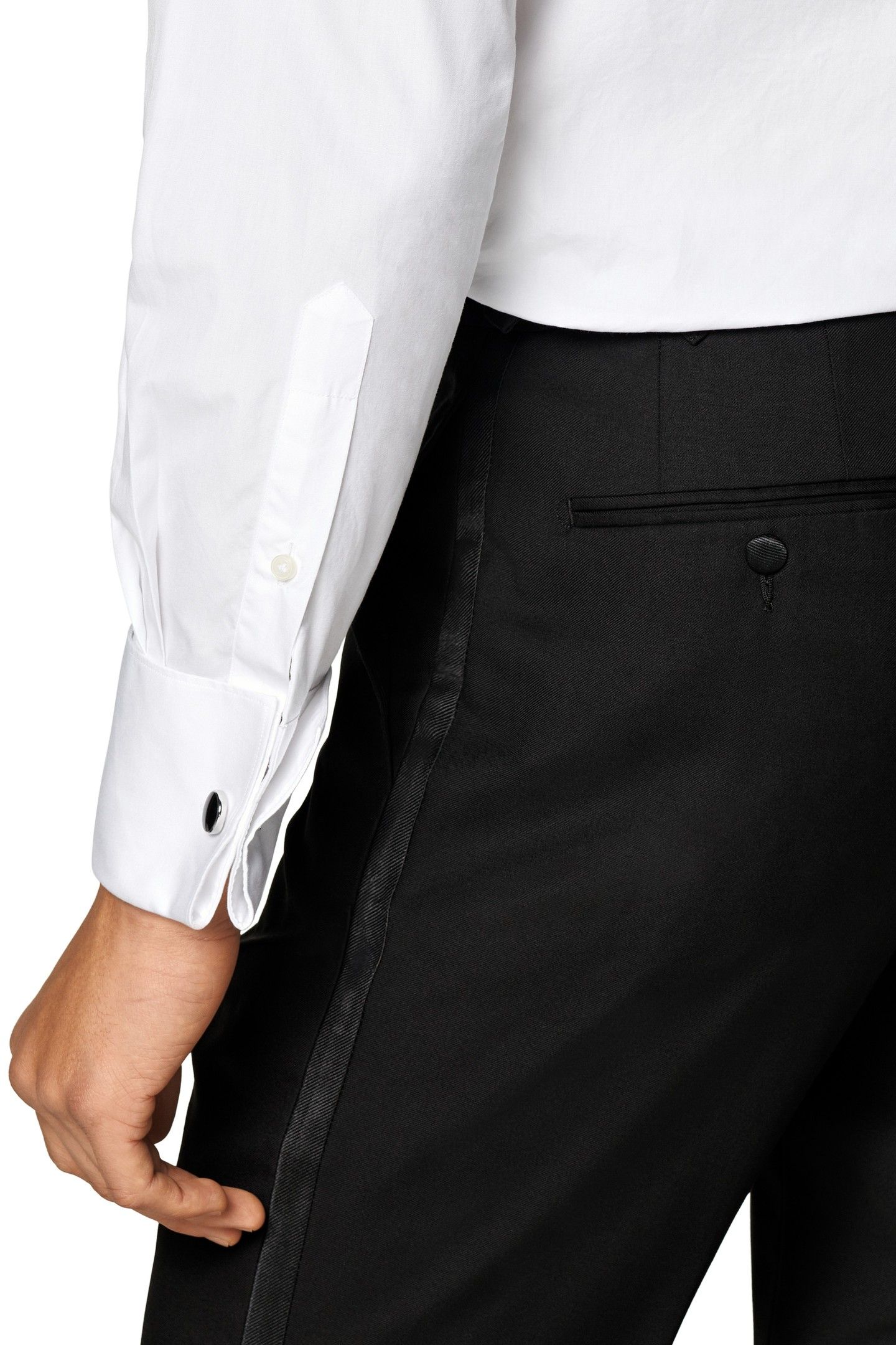 TUXEDO PLISSE WHITE 9