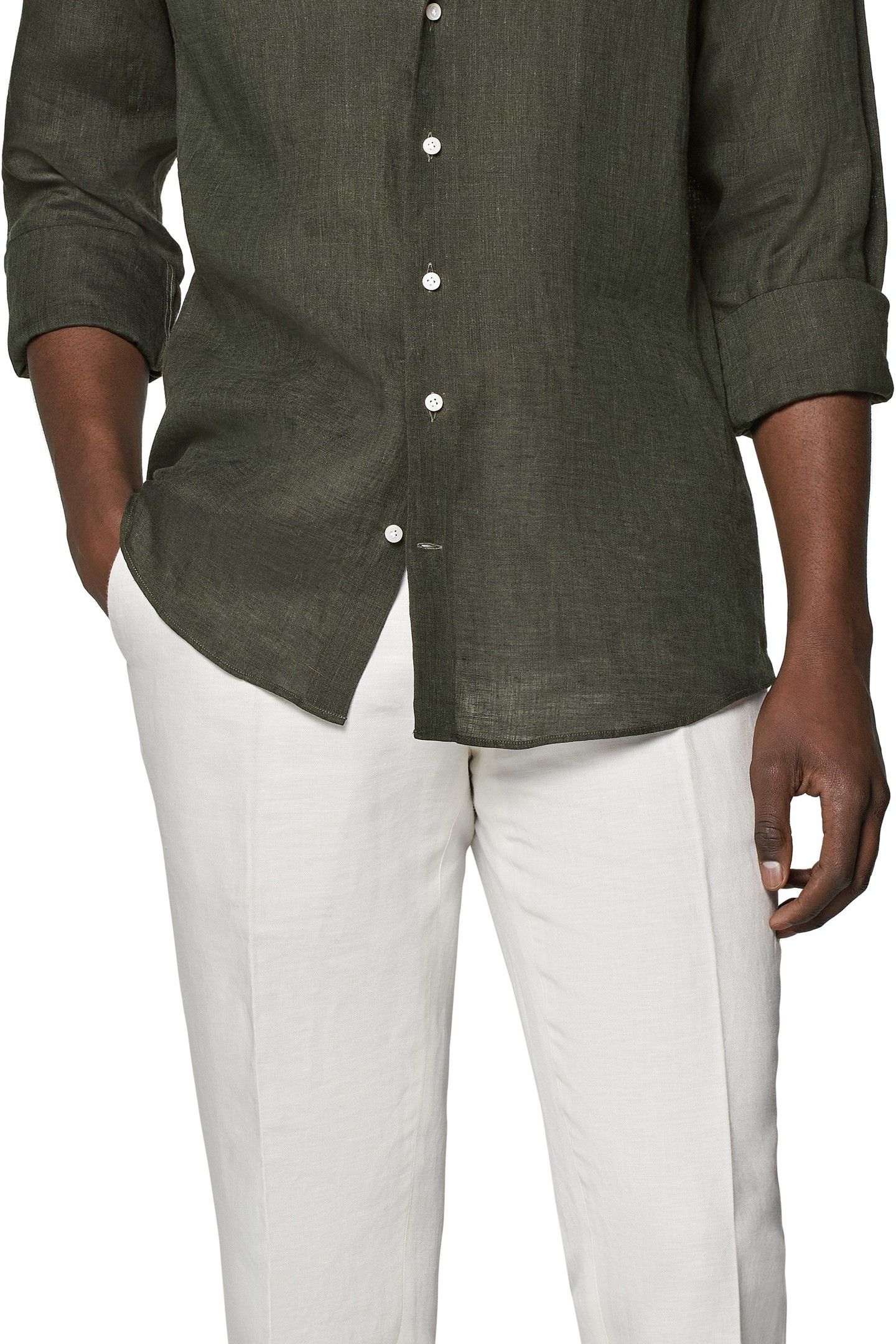 PURE LINEN GREEN 7