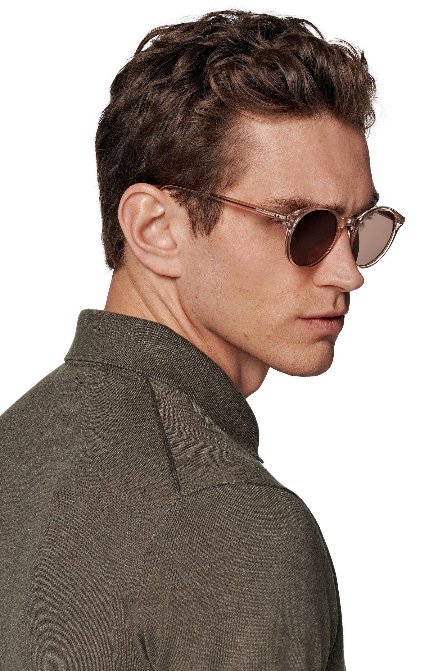 BUTTONLESS POLO LUX TAUPE 8