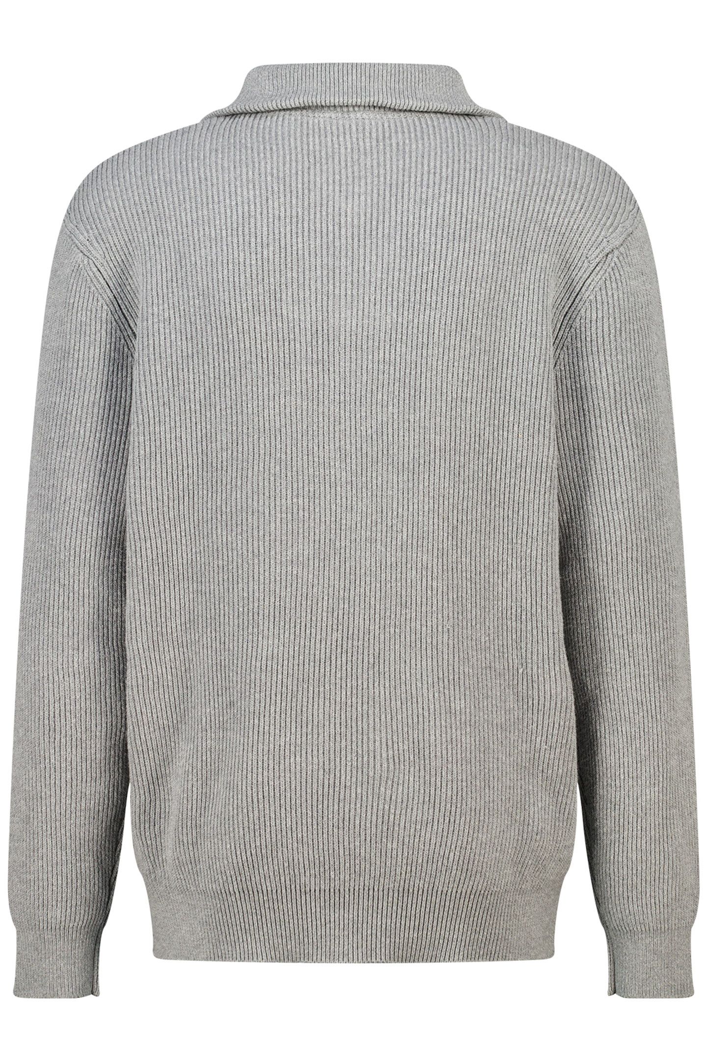KENT HALFZIP DARK GREY MELANGE 4
