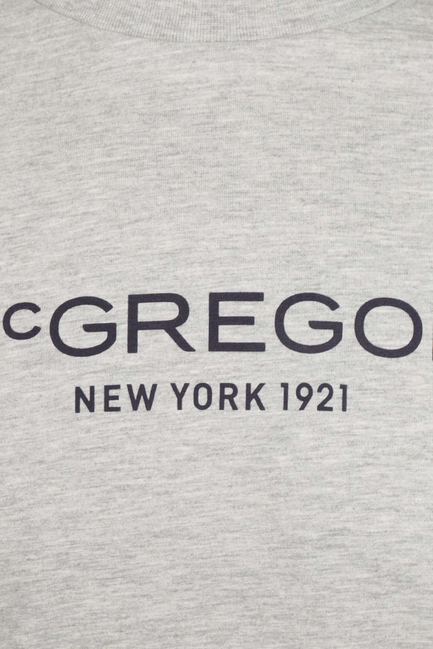 ESSENTIAL LOGO TEE MEDIUM GREY MELANGE 7