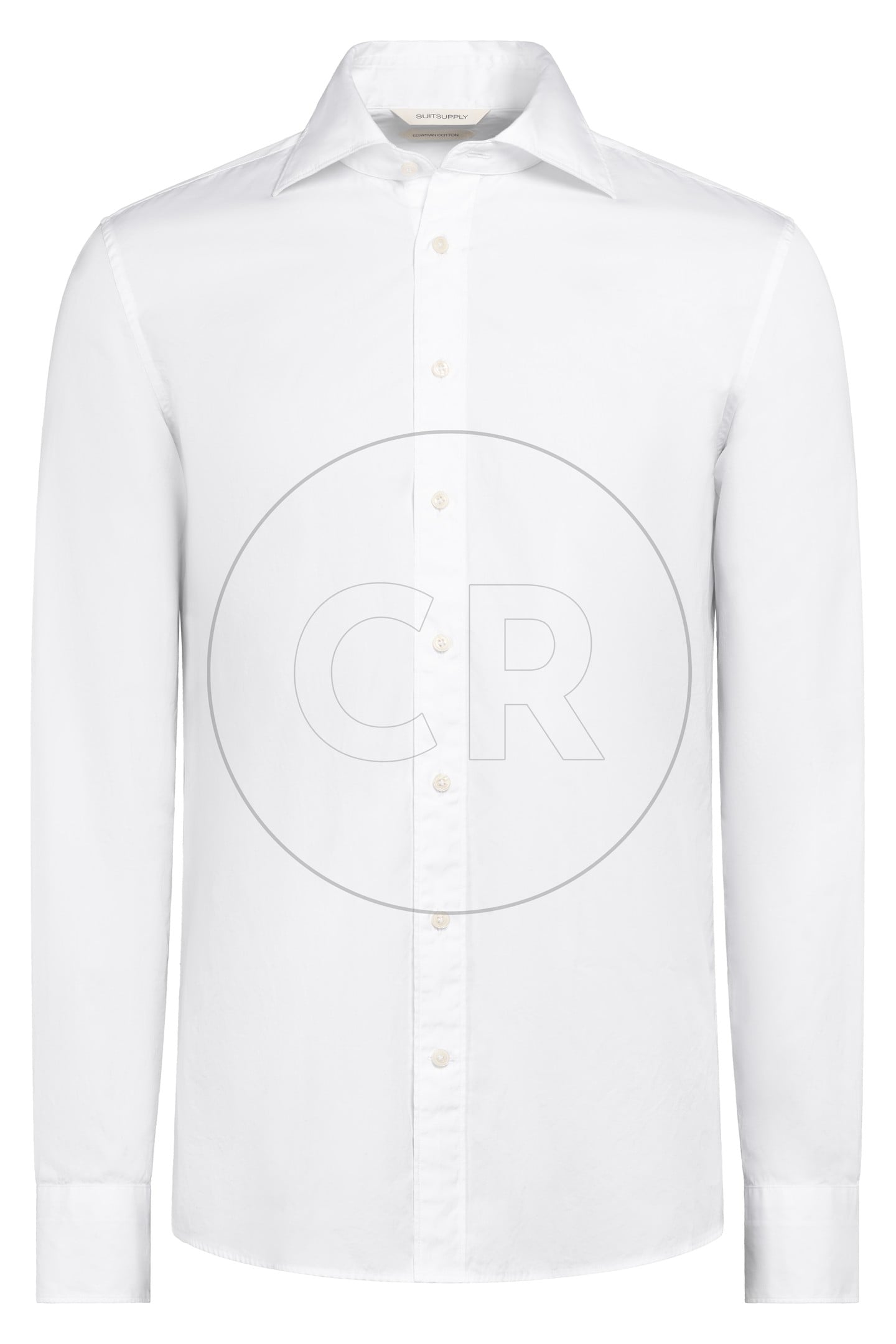 WASHED POPLIN WHITE 1