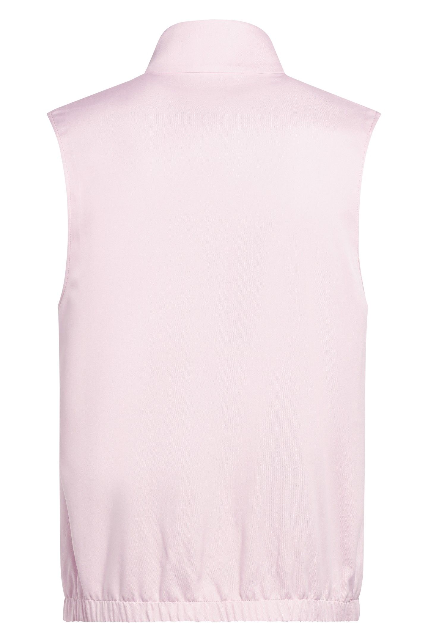 ZIP VEST-LIGHT PINK-PURE SILK LIGHT PINK 5