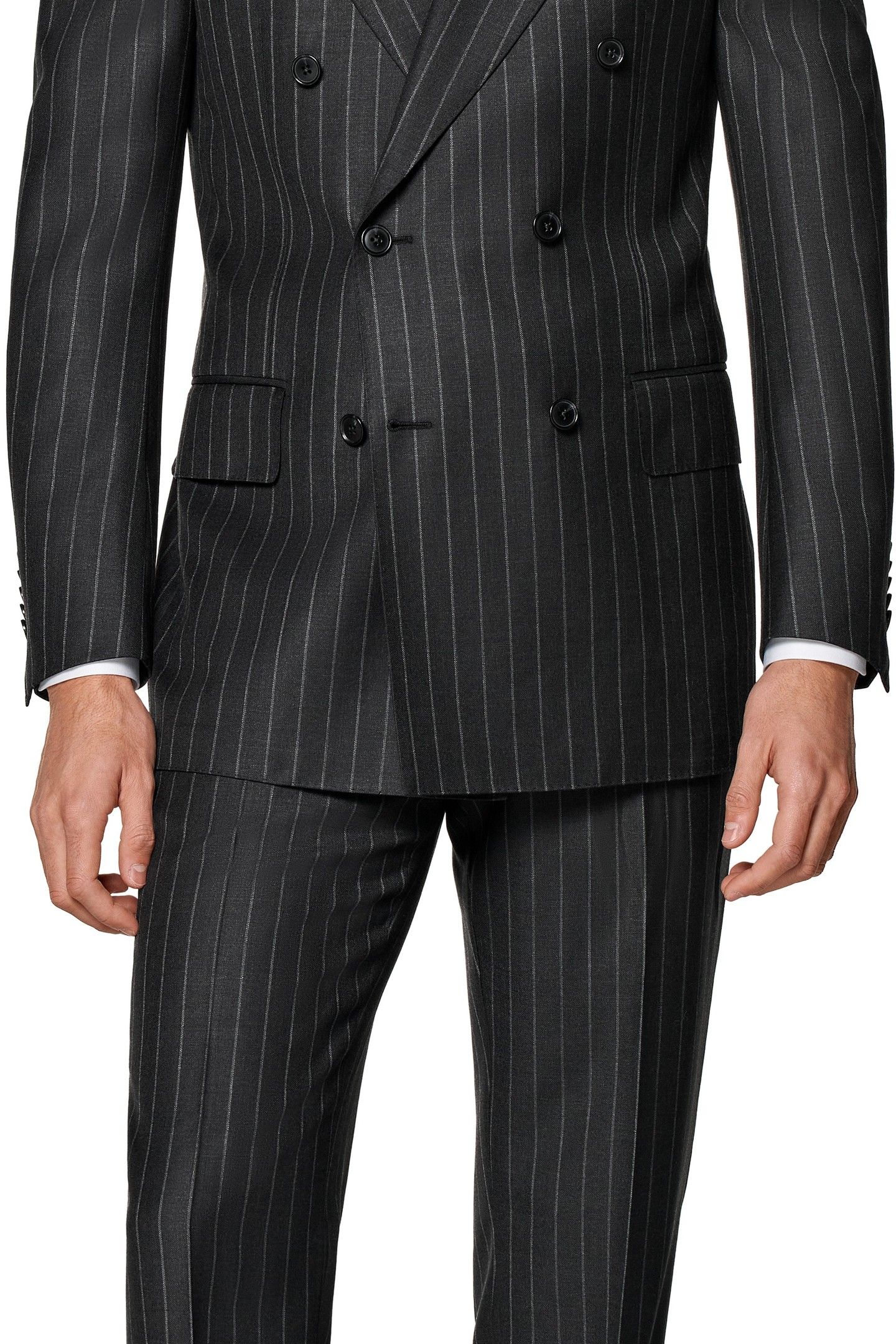 MILANO-DARK GREY-PURE WOOL S130 DARK GREY 2