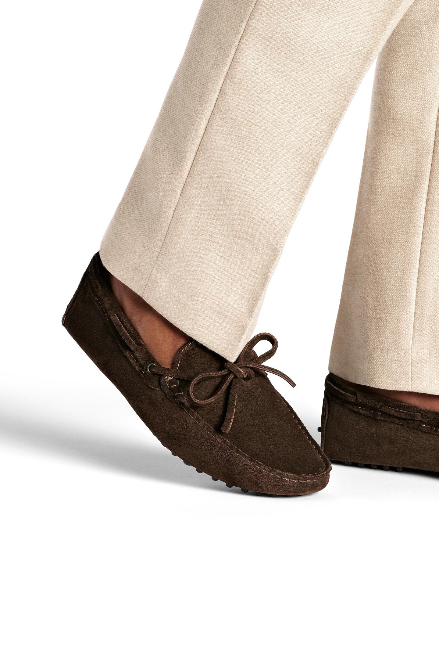 SUEDE-DRIVERMOCCASIN- MID BROWN 1