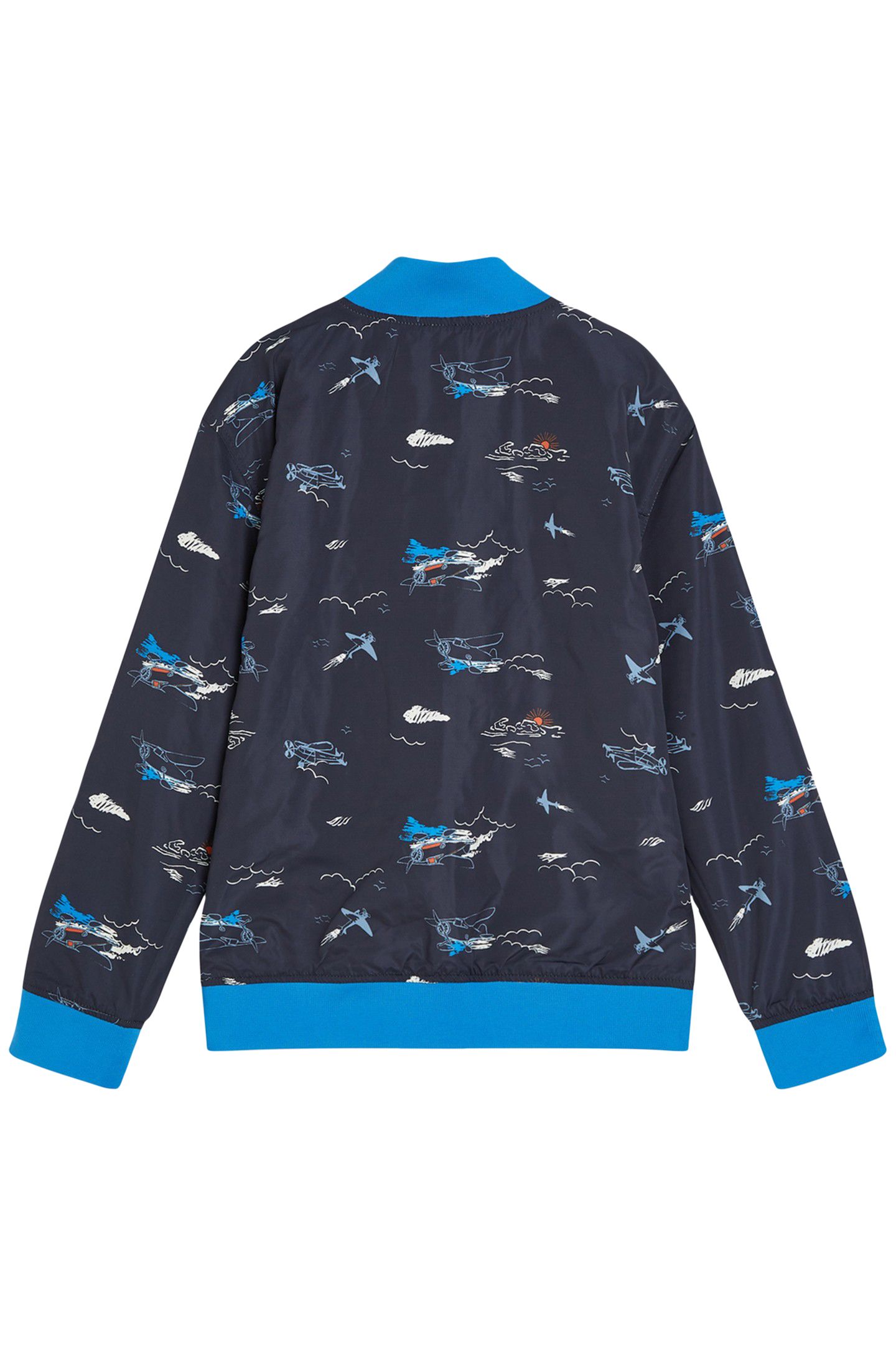 BOYS REVERSIBLE BOMBER JACKET TRAVERTINE 2