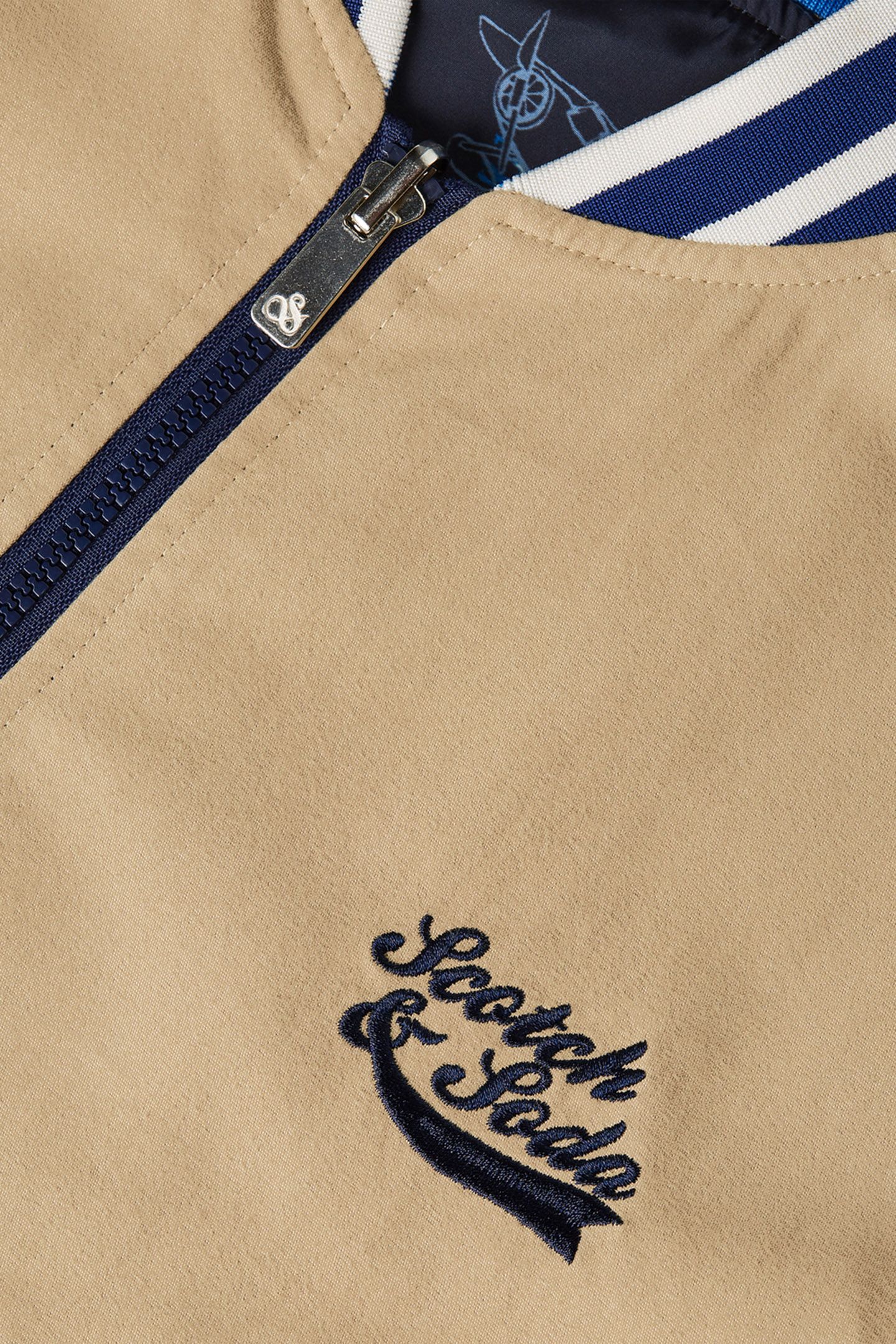 BOYS REVERSIBLE BOMBER JACKET TRAVERTINE 6