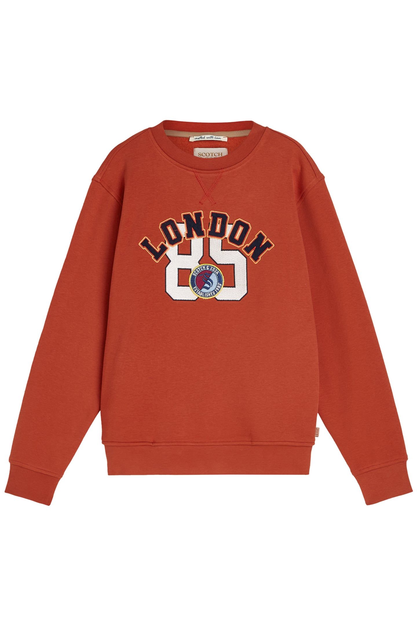 BOYS GRAPHIC CREWNECK KETCHUP 1
