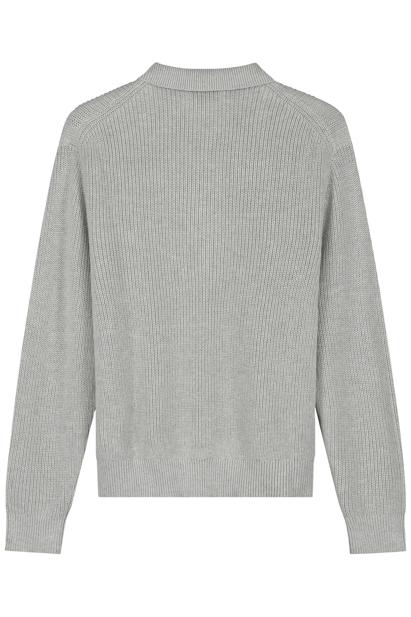 WAL – MILES LS POLO LIGHT GREY MELANGE 5