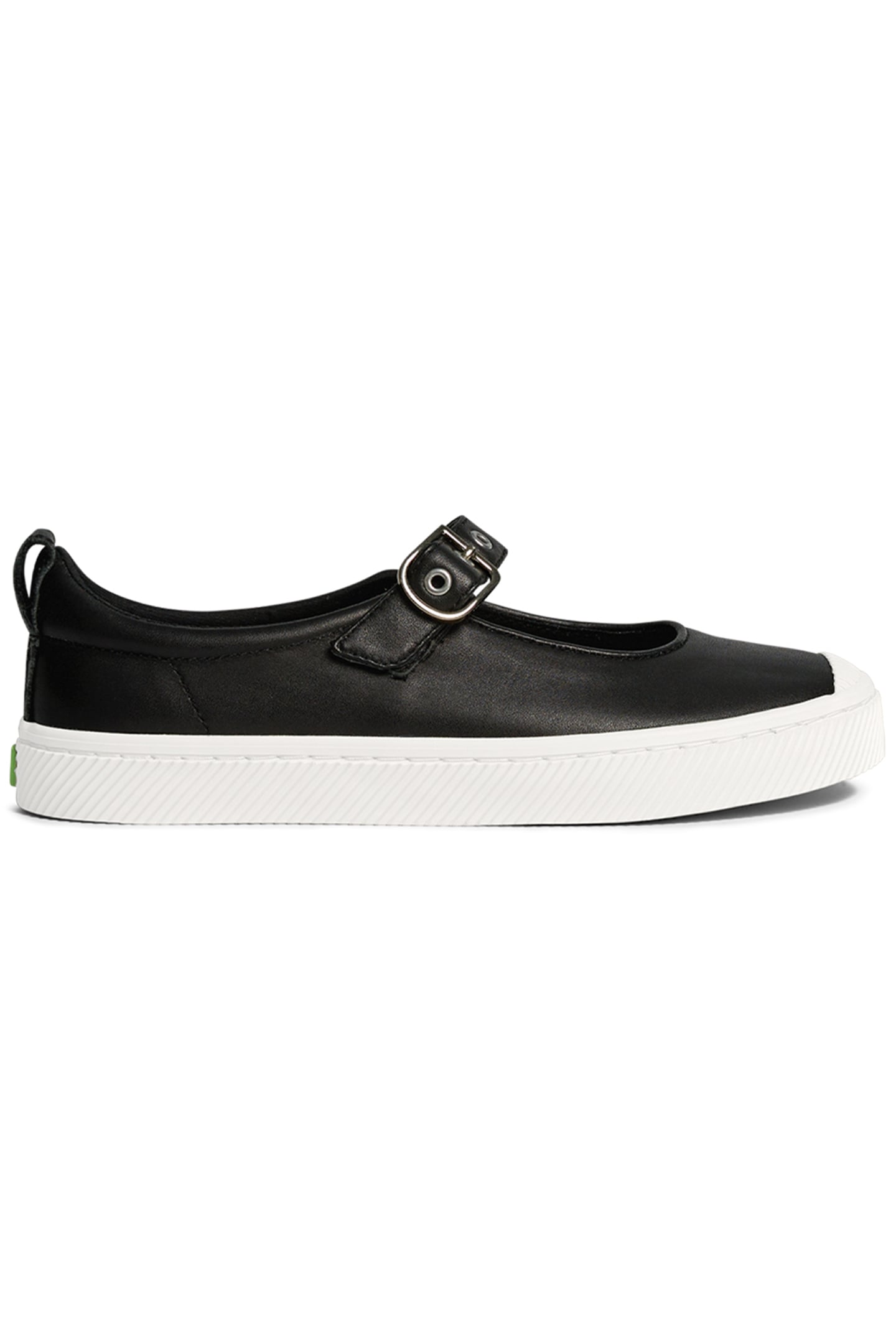 OCA LEATHER MARY JANE BLACK NAPA 1