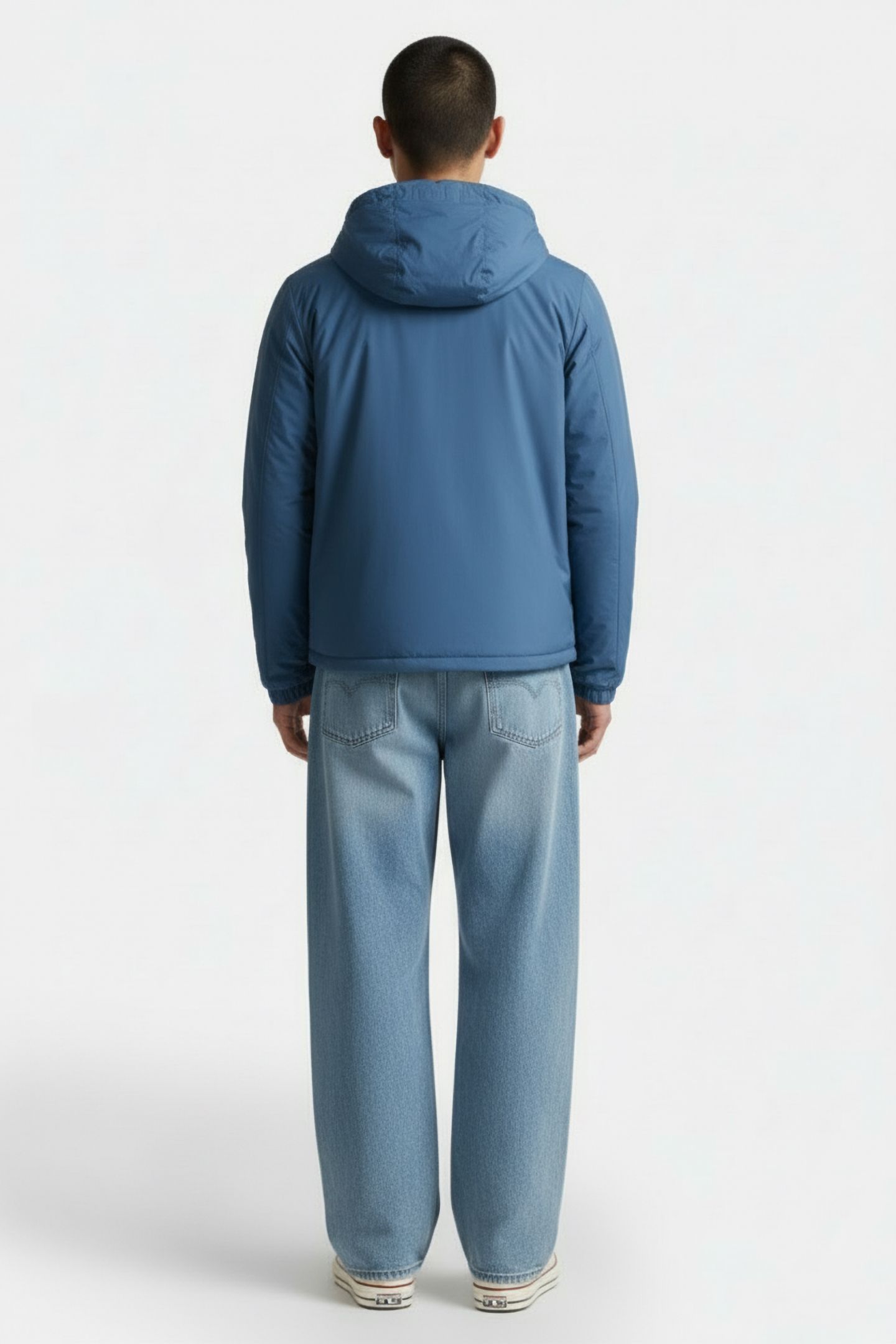 MAT DOWN JACKET DARK DENIM 2