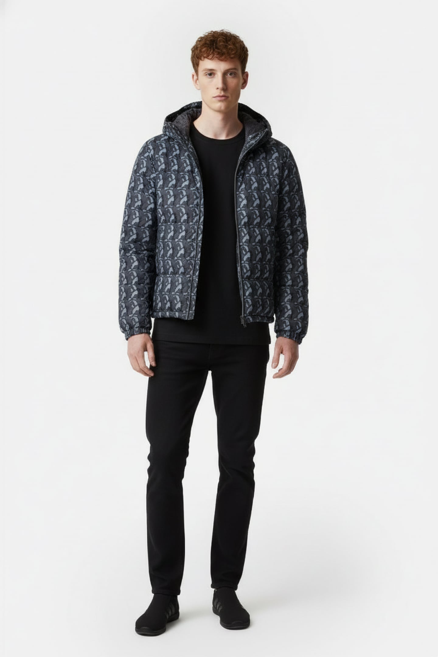 BERGEN MONOGRAM JACKET MONOGRAM ANTHRA / ANTHRA 1