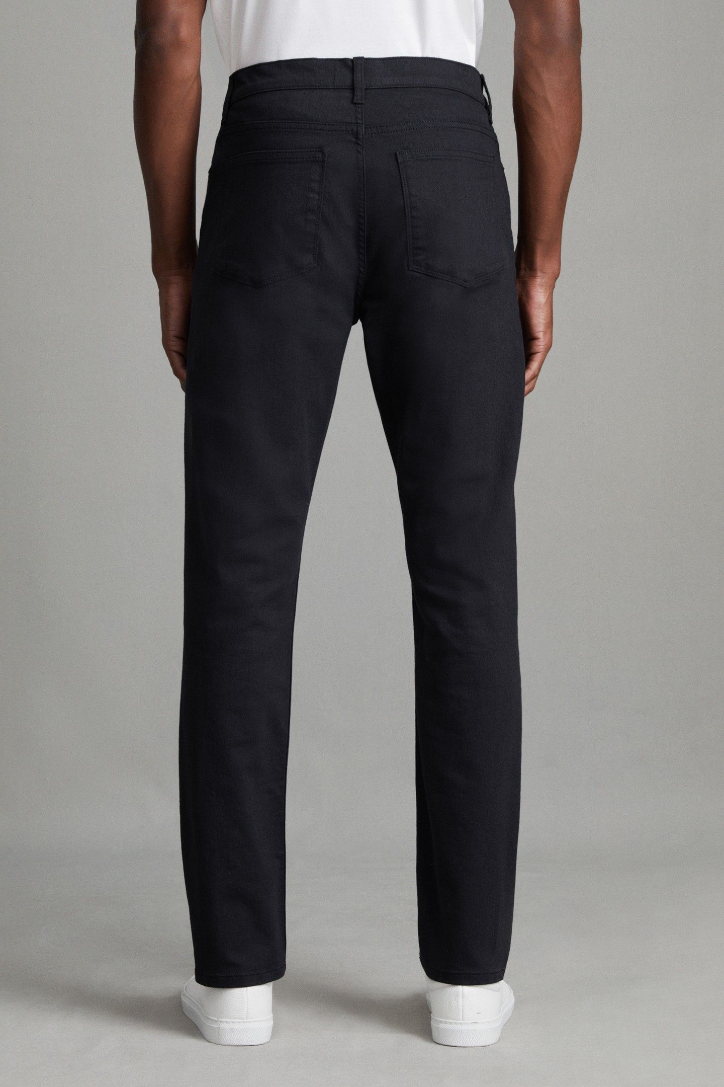 STAY BLUE SLIM JEANS BLUE 4