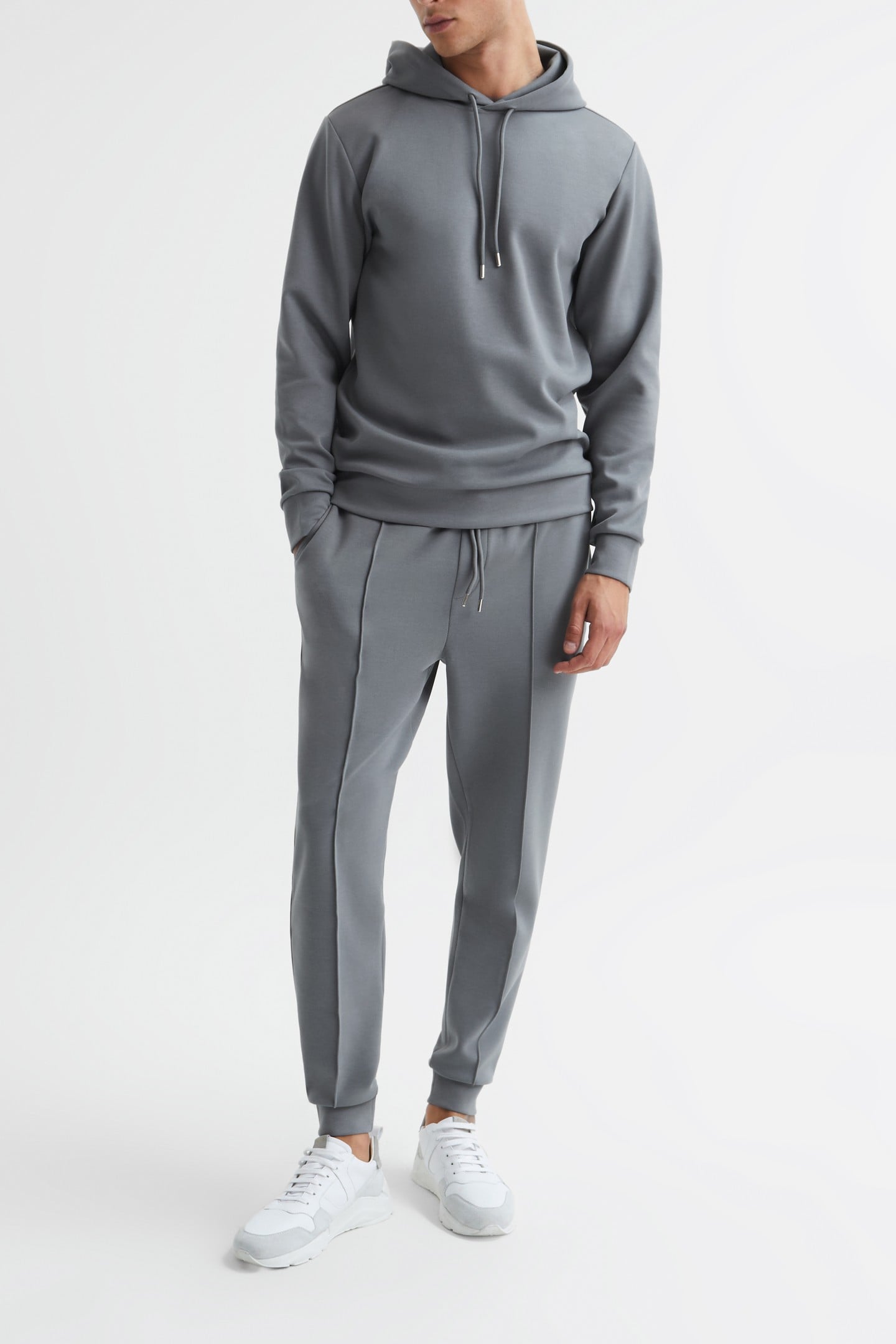 INTERLOCK DRAWSTRING JOGGER SAGE 2