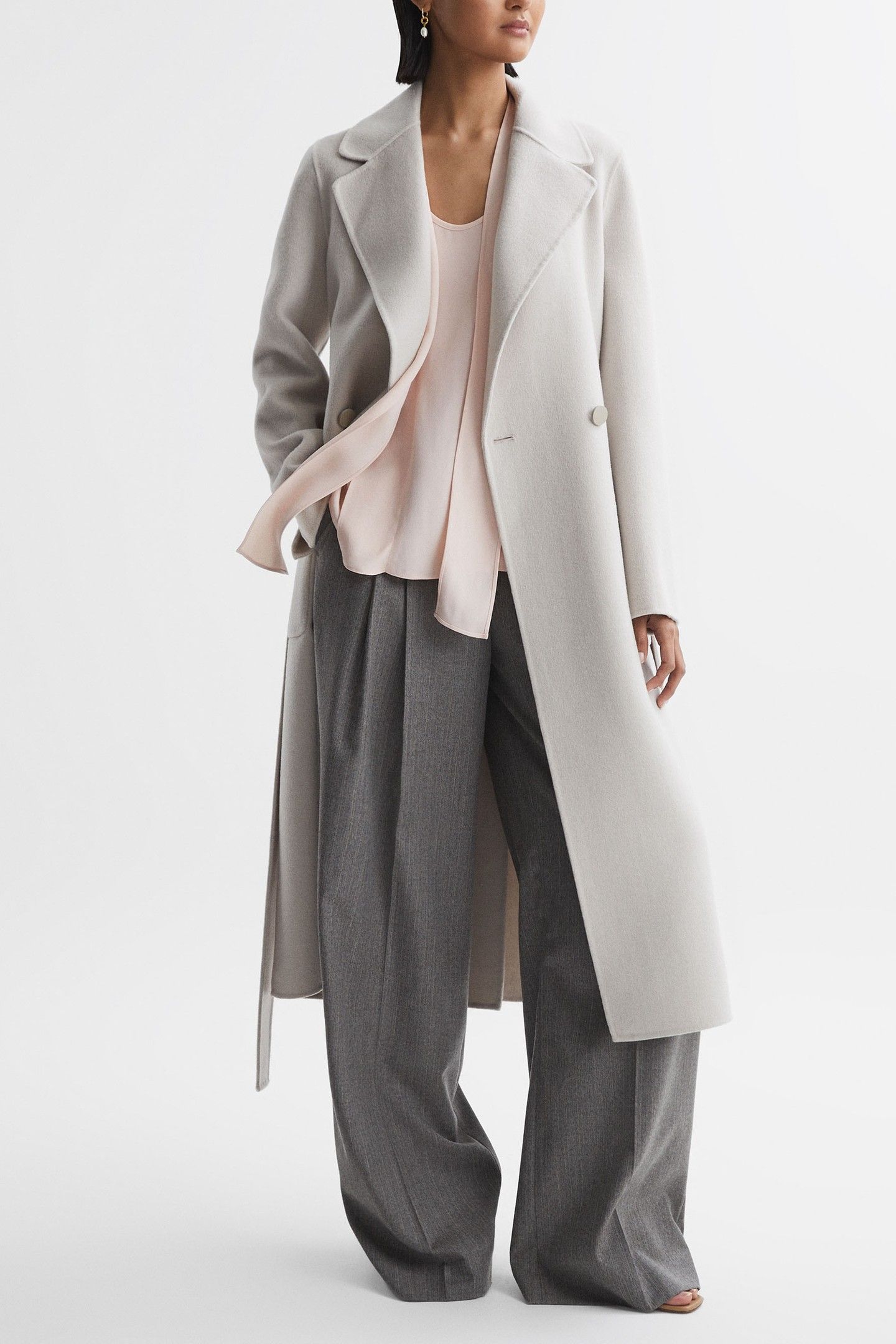 TIE NECK SHELL NUDE 2