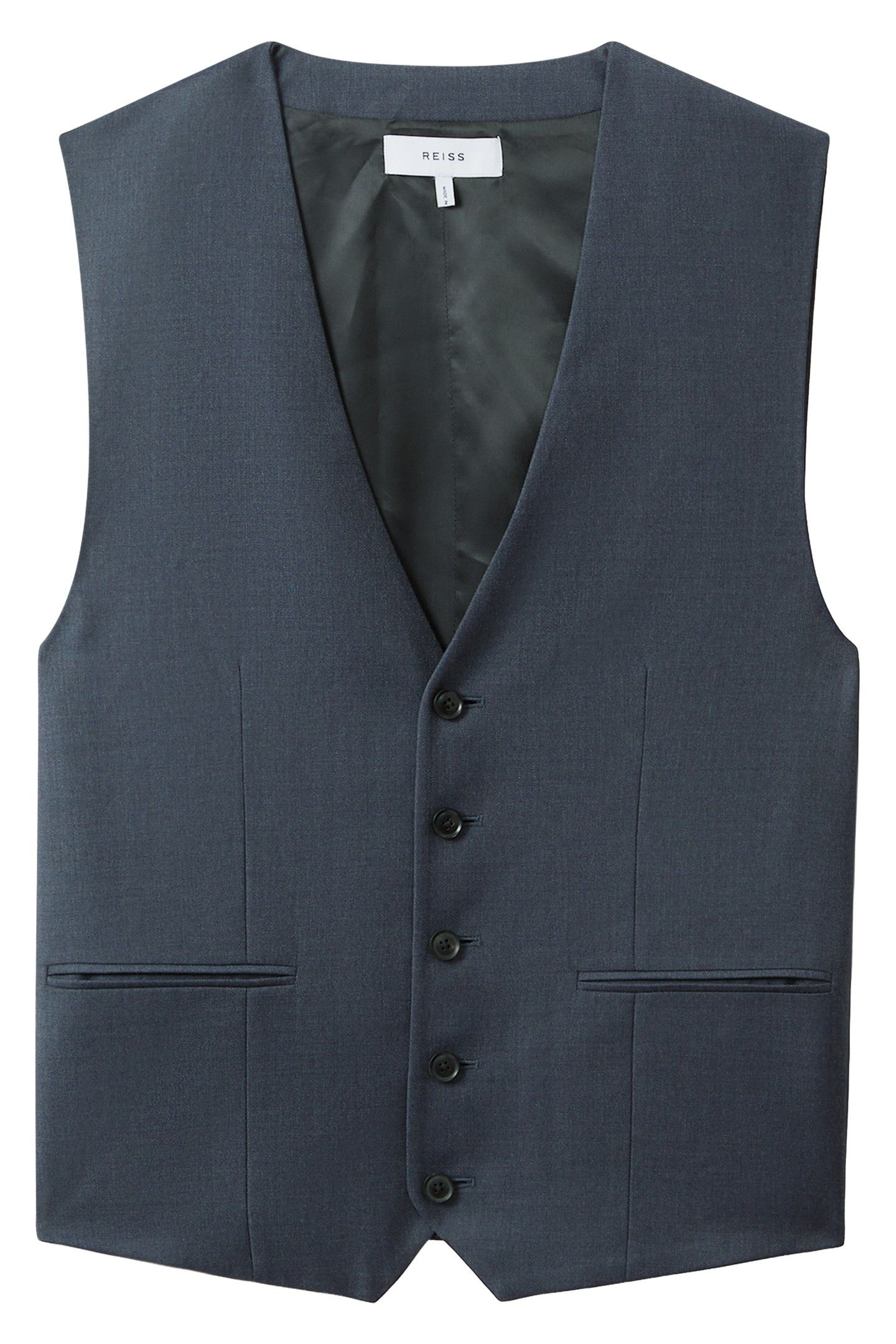 PLAIN WEAVE WAISTCOAT AIRFORCE BLUE 4