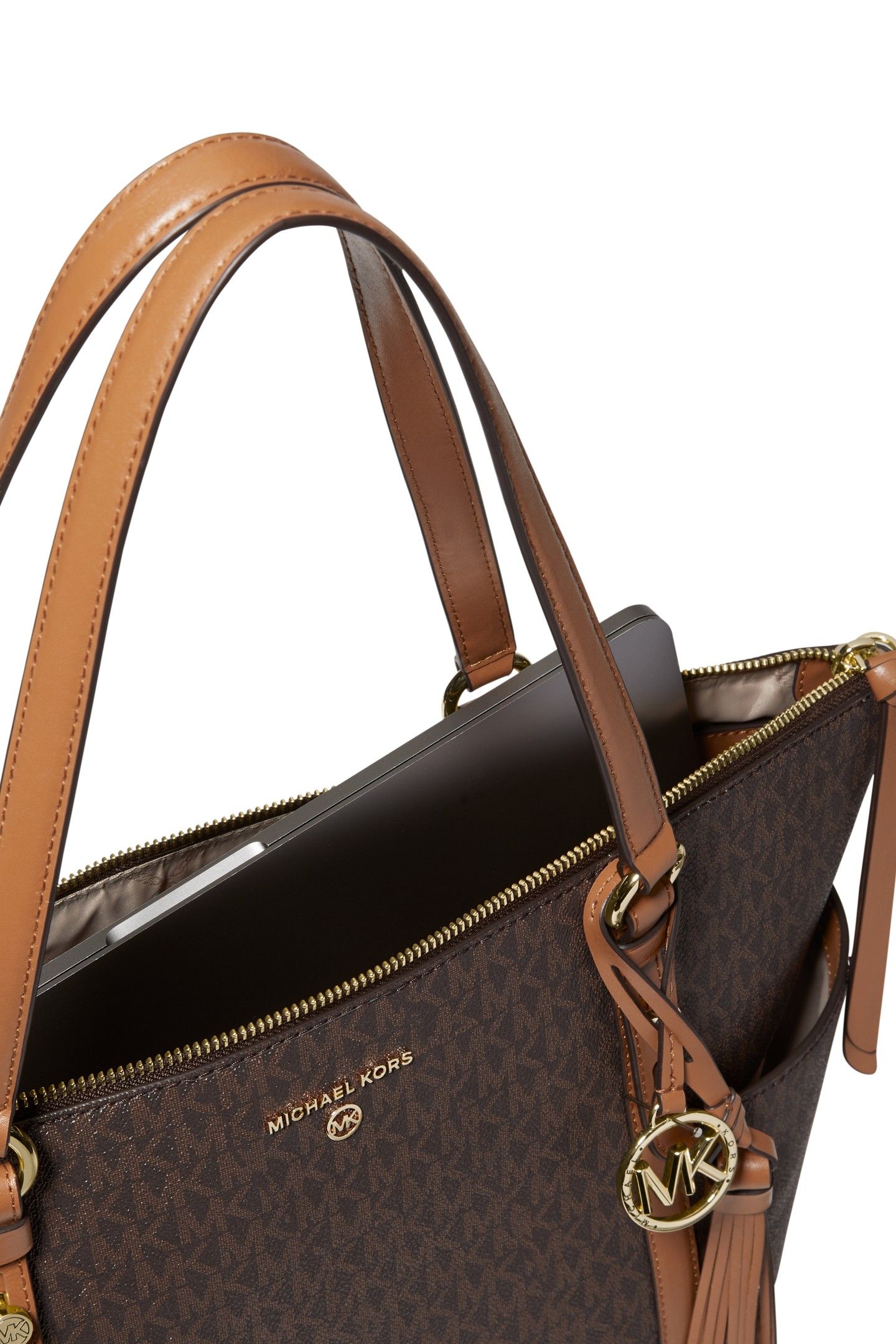 LARGE TOTE BAG BROWN/ACORN 3