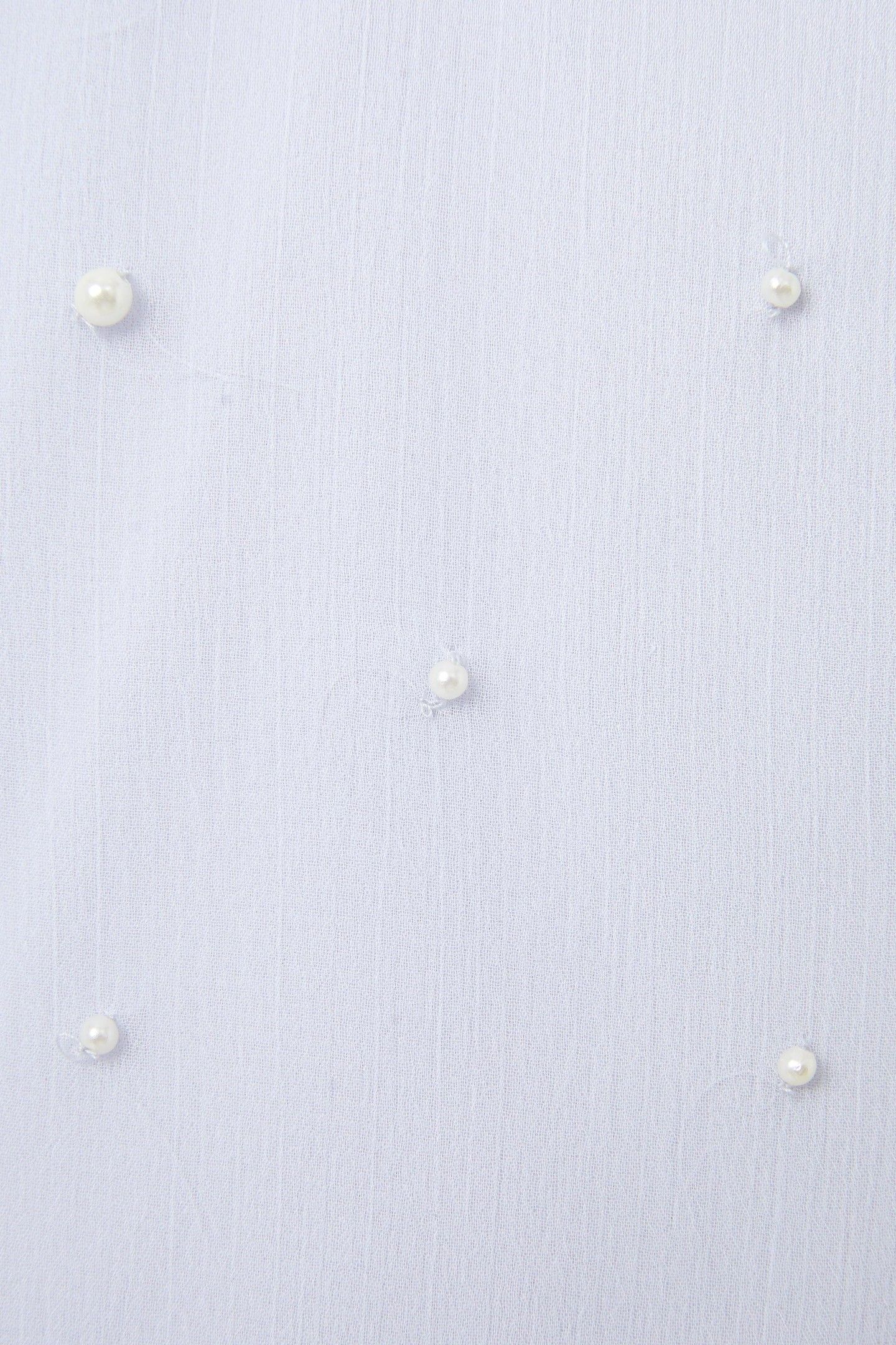 ELIZABEH CHIFFON PEARL DRESS POWDER BLUE 4