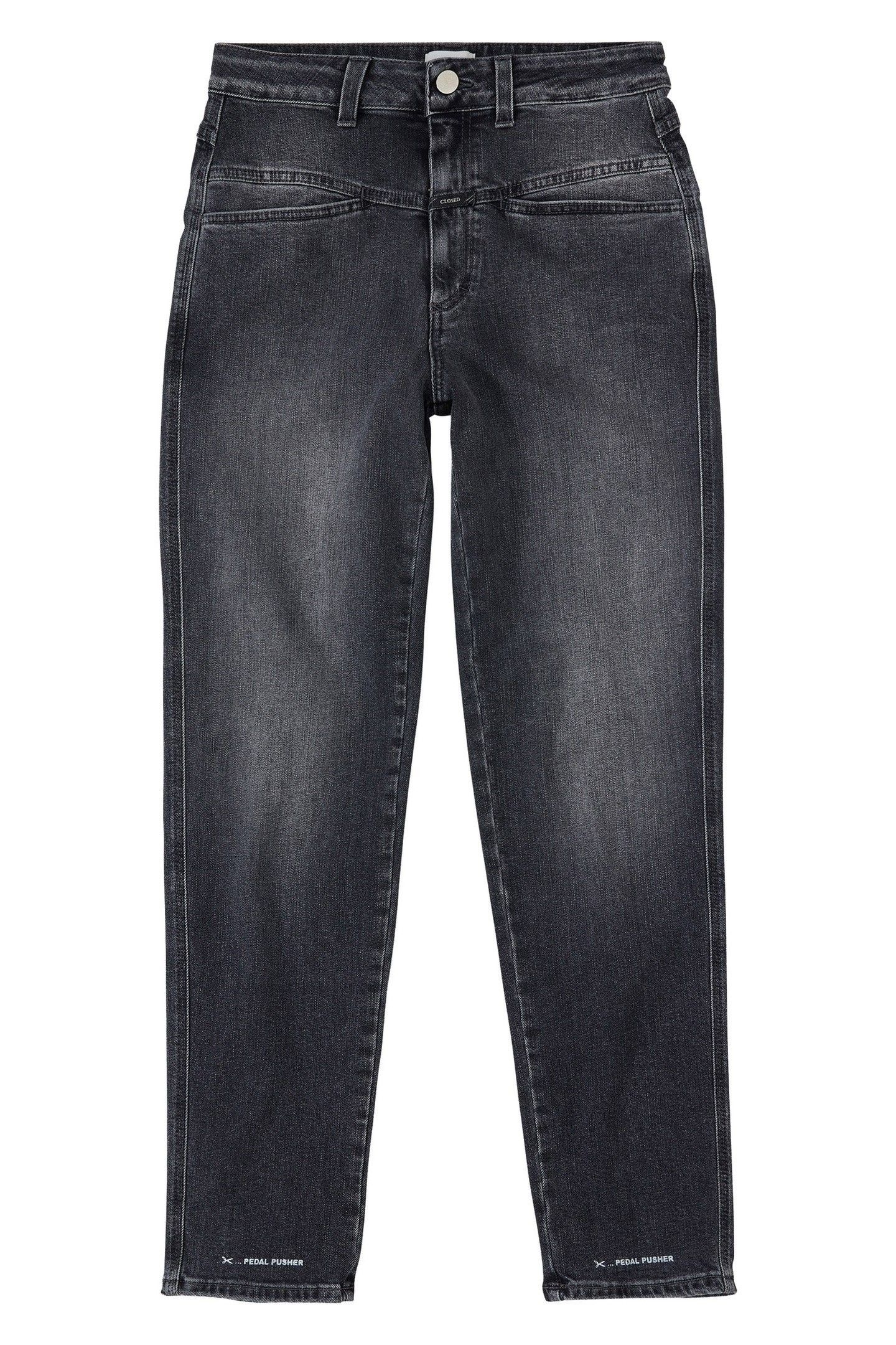 PEDAL PUSHER JEANS MID GREY 4