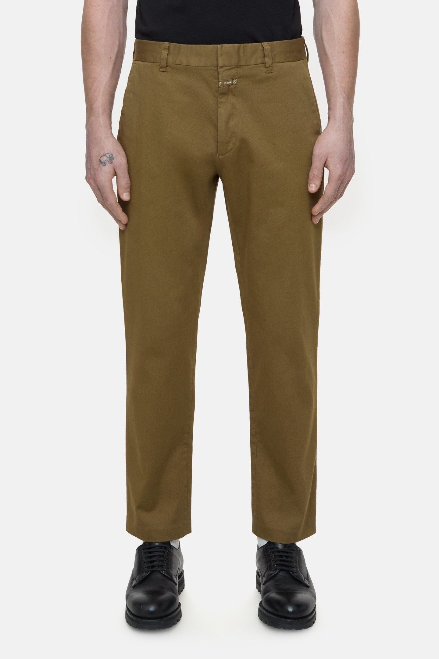 CLIFTON TRUE PANTS OYSTER GREY 1