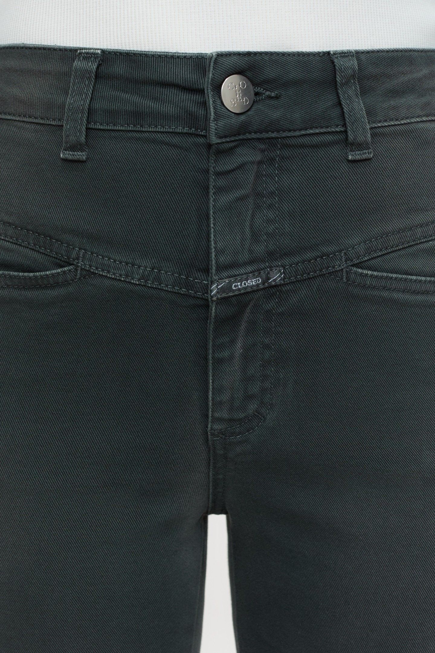 PEDAL PUSHER JEANS PINI GREEN 3