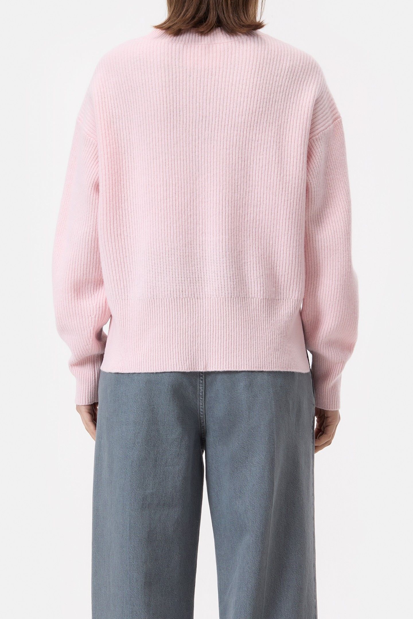 CROPPED CREW NECK KNITS ENGLISH ROSE 2