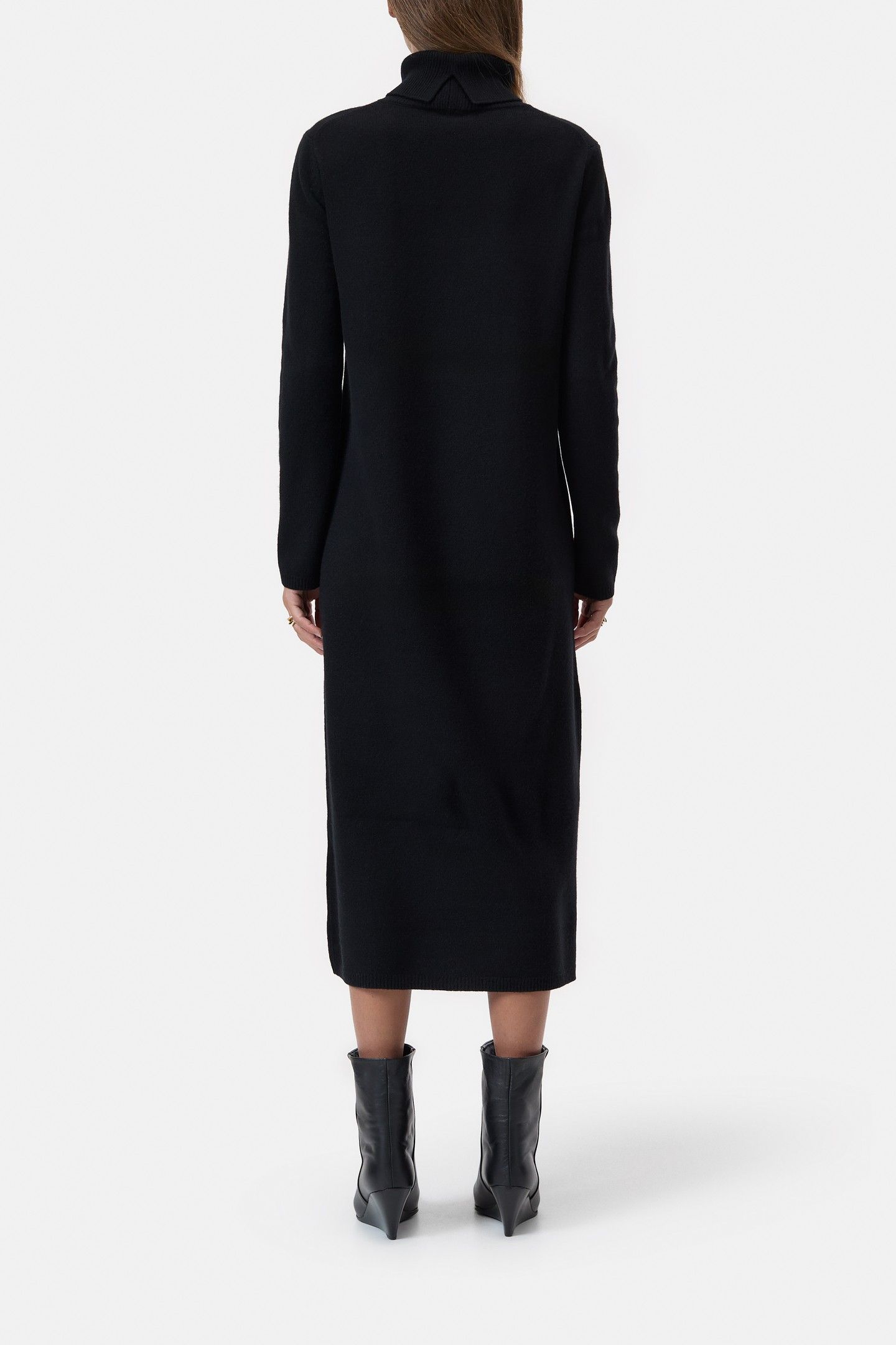 ROLLI DRESS EXTRA LONG DRESSES BLACK 2