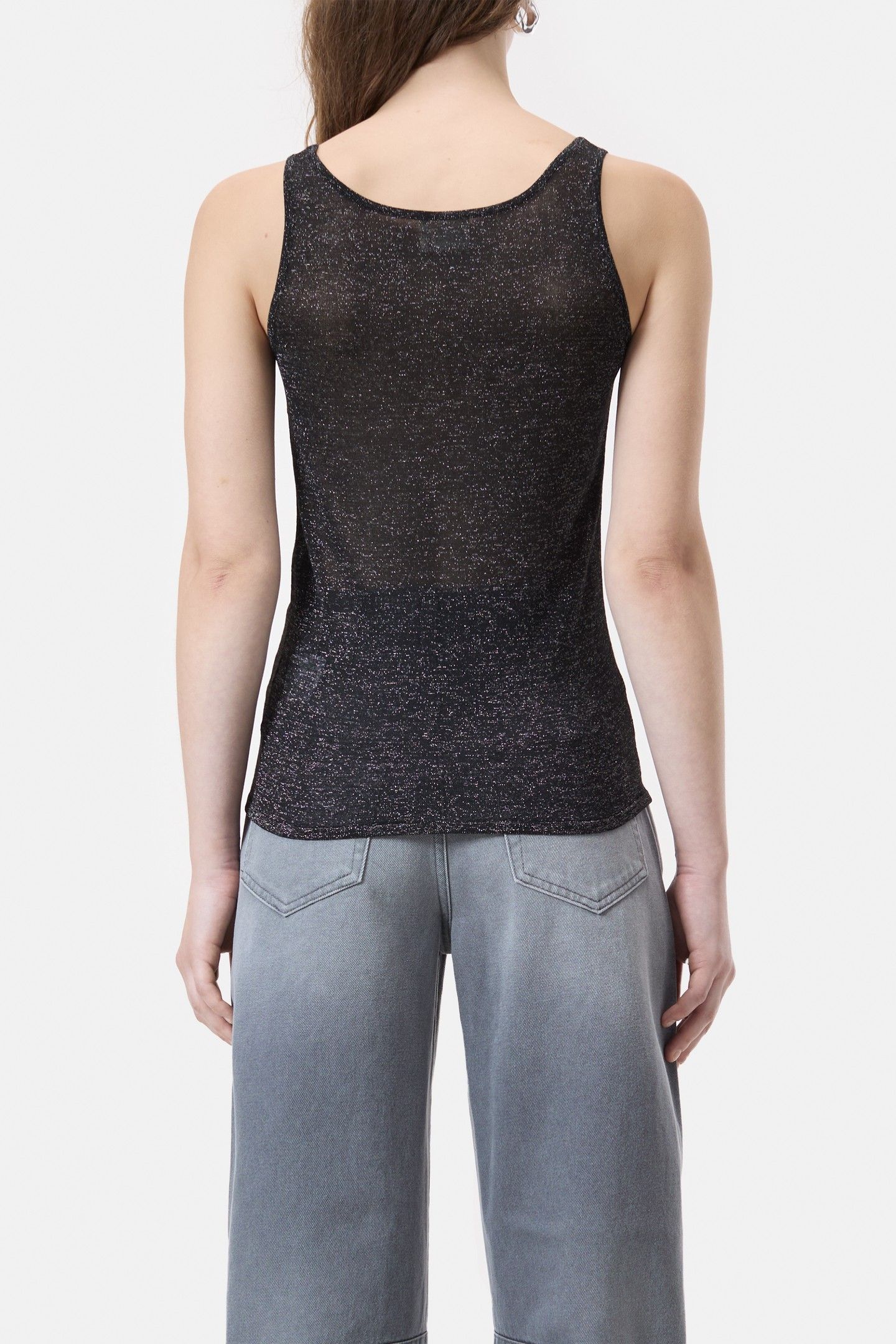 TANK TOP KNITS BLACK 2