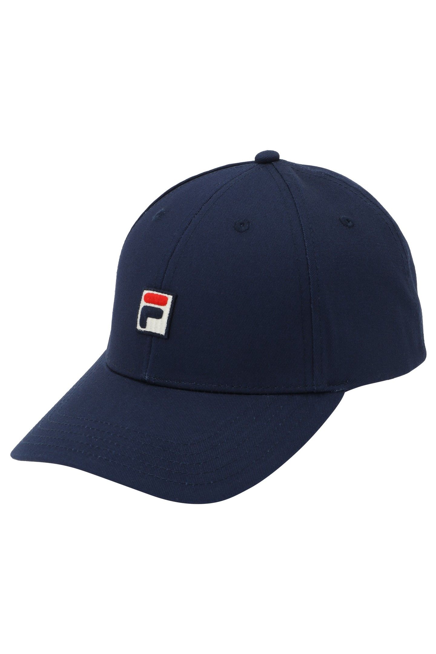 UNISEX BIELLA 6 PANEL LOGO CAP BLACK IRIS 1