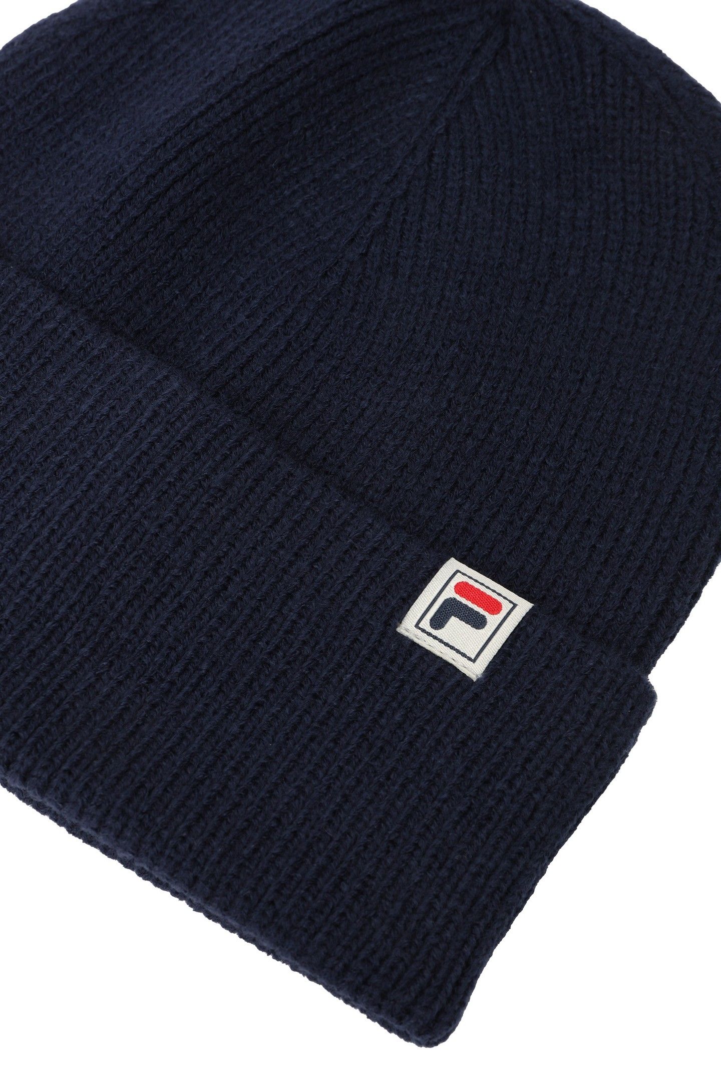 UNISEX MILANO MID HEIGHT LOGO KNIT BEANIE BLACK IRIS 2