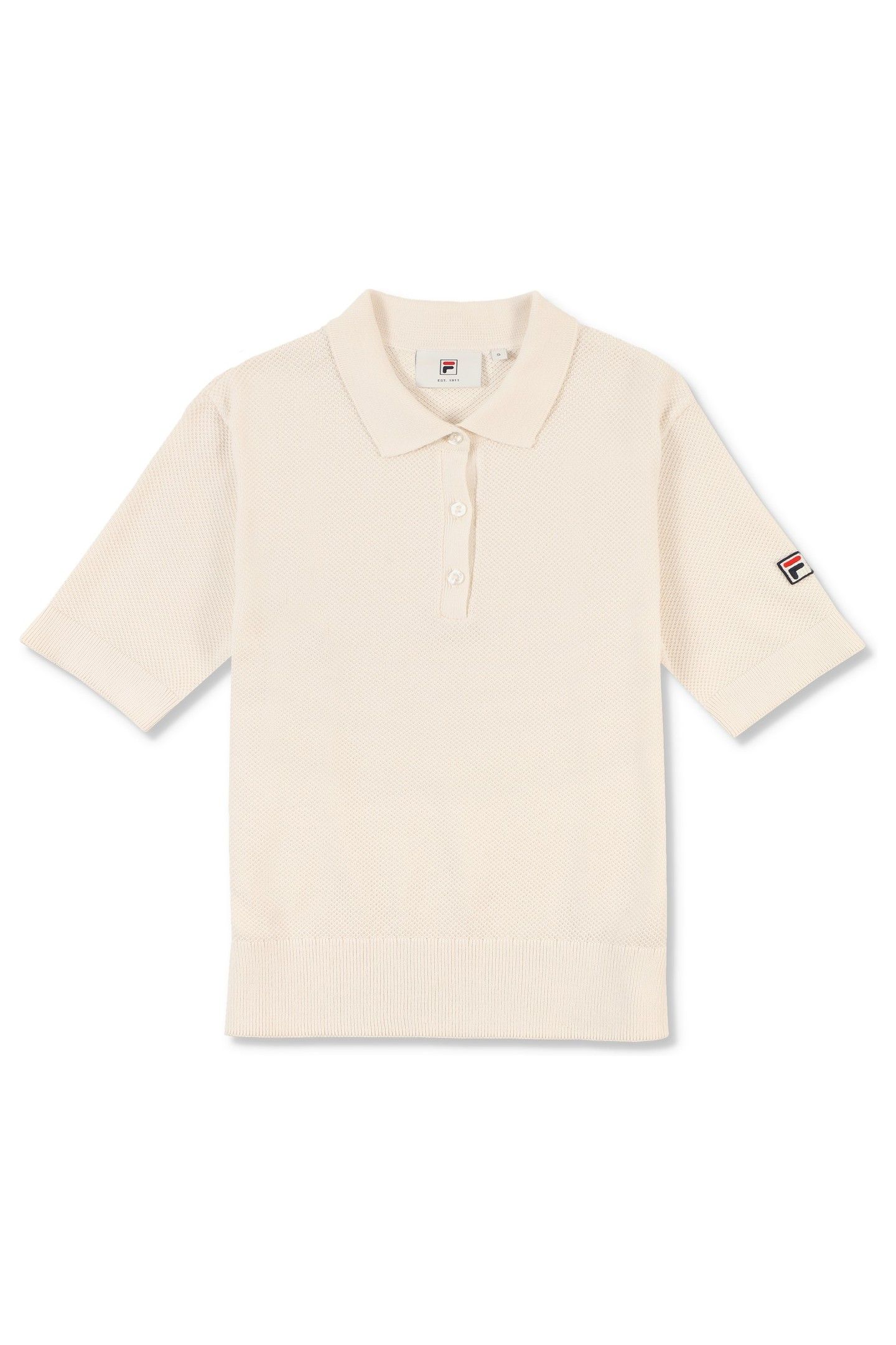 BB1 SLIM PIQUE KNIT POLO TEE EGRET 5