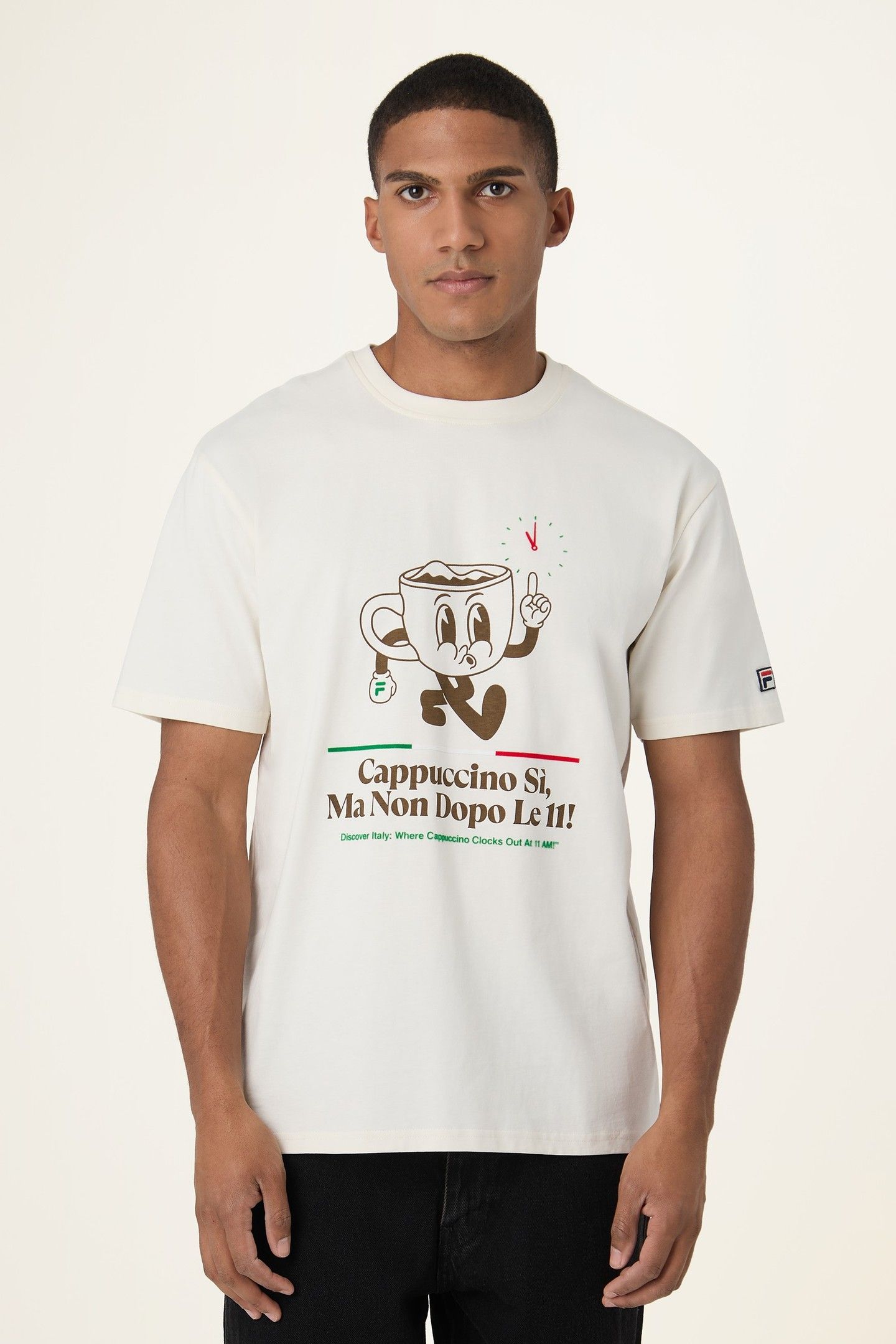 NAVIGLI CAFFÃ‰ RELAXED GRAPHIC T-SHIRT EGRET 2
